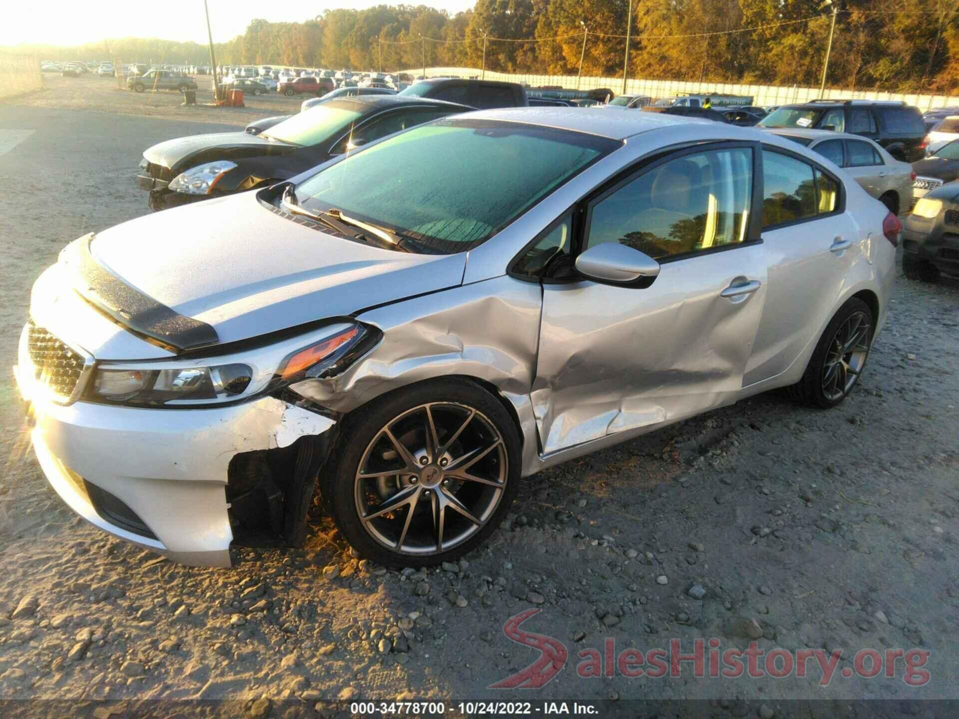 3KPFK4A79JE170356 2018 KIA FORTE