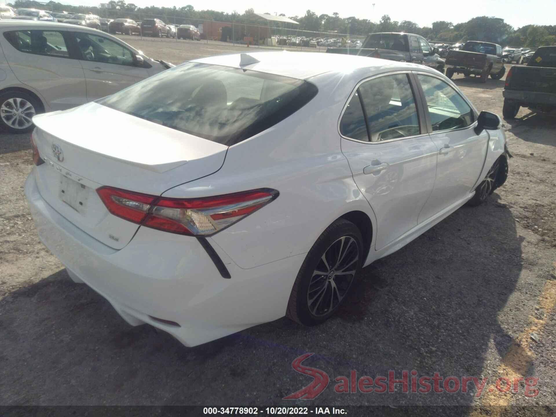 4T1B11HK4KU727070 2019 TOYOTA CAMRY