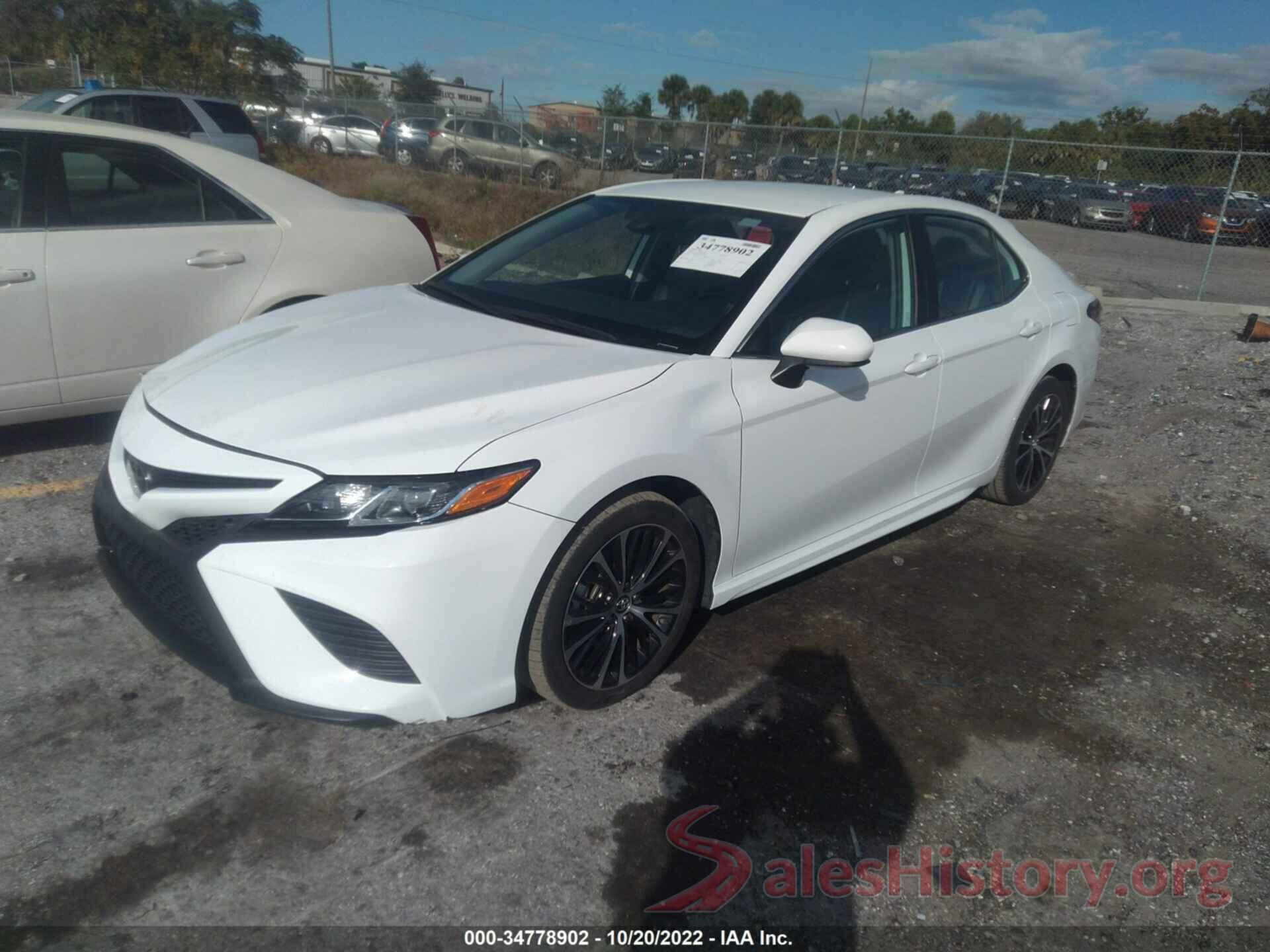 4T1B11HK4KU727070 2019 TOYOTA CAMRY