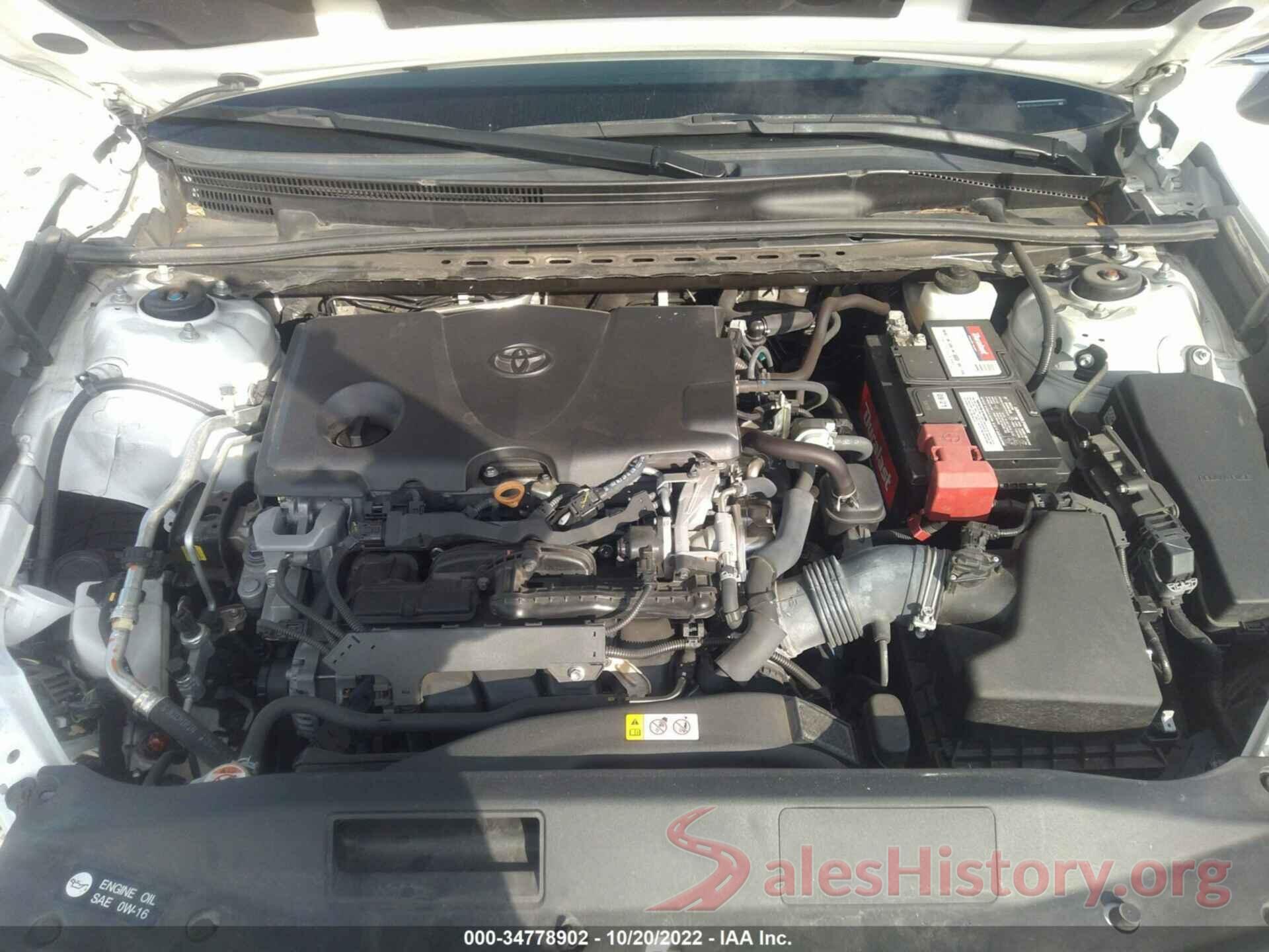 4T1B11HK4KU727070 2019 TOYOTA CAMRY