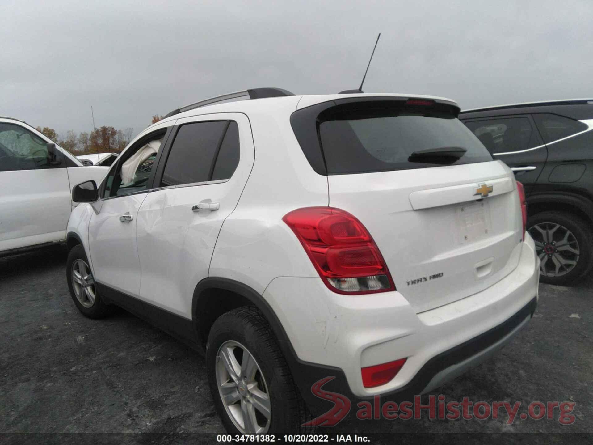 KL7CJPSB8KB869418 2019 CHEVROLET TRAX