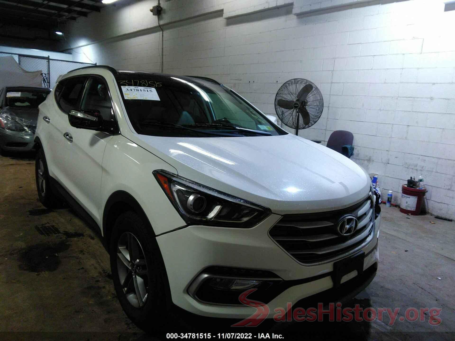 5XYZUDLB6JG556390 2018 HYUNDAI SANTA FE SPORT