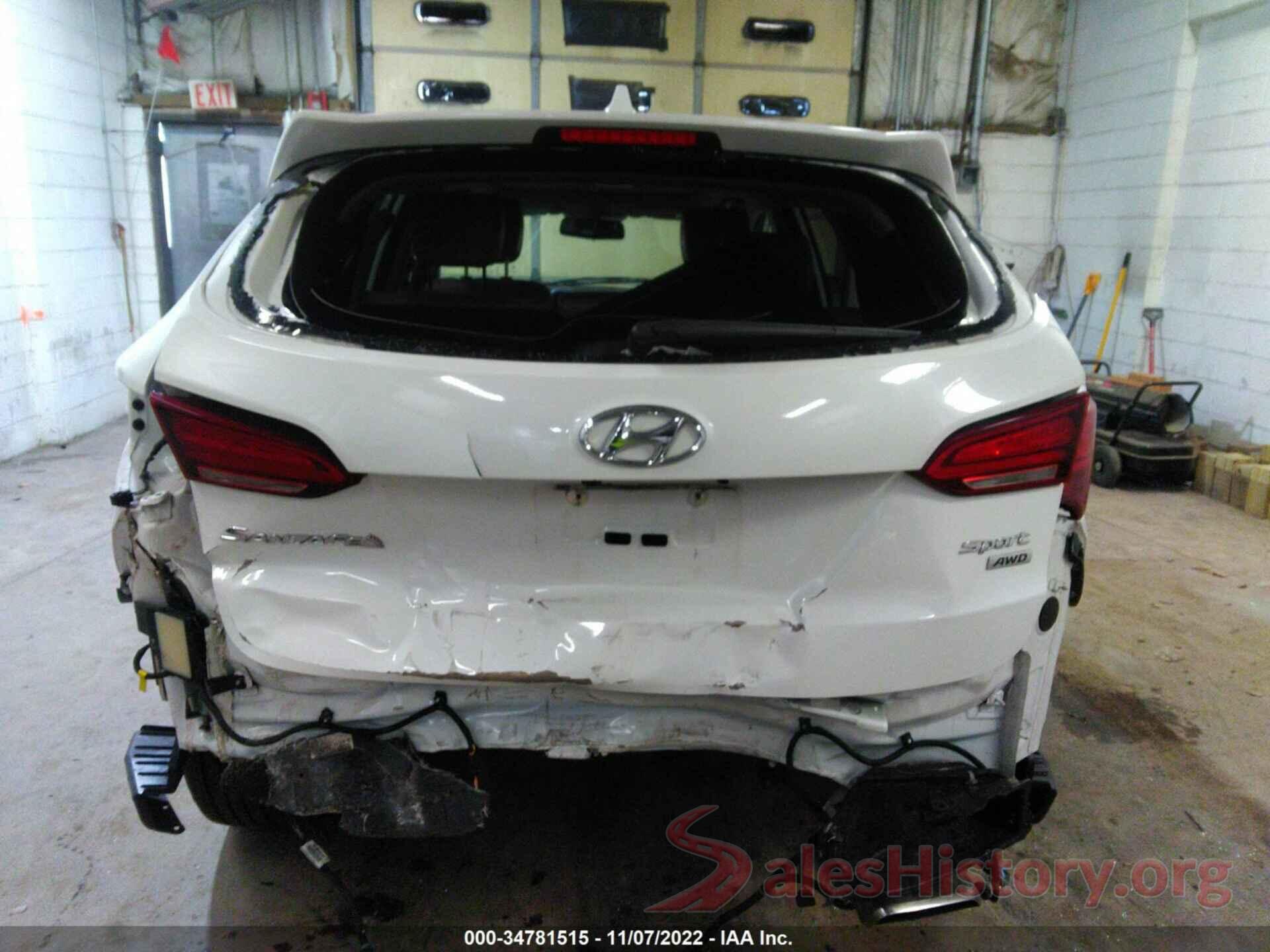 5XYZUDLB6JG556390 2018 HYUNDAI SANTA FE SPORT