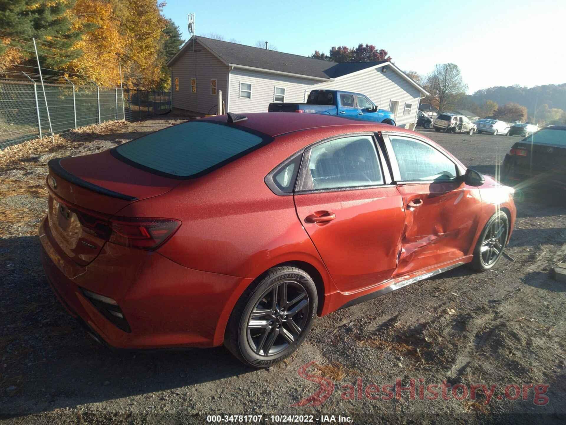 3KPF34AD6LE228851 2020 KIA FORTE