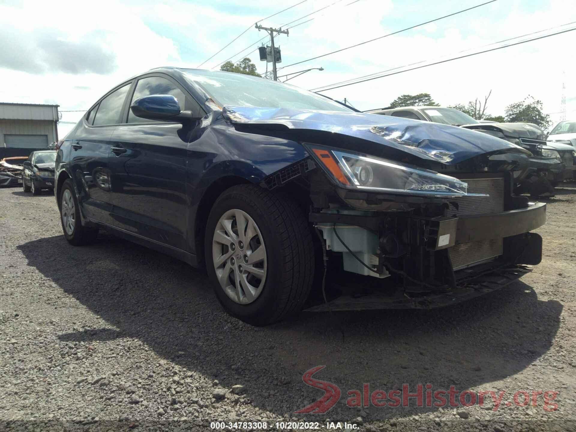 5NPD74LF6KH458779 2019 HYUNDAI ELANTRA