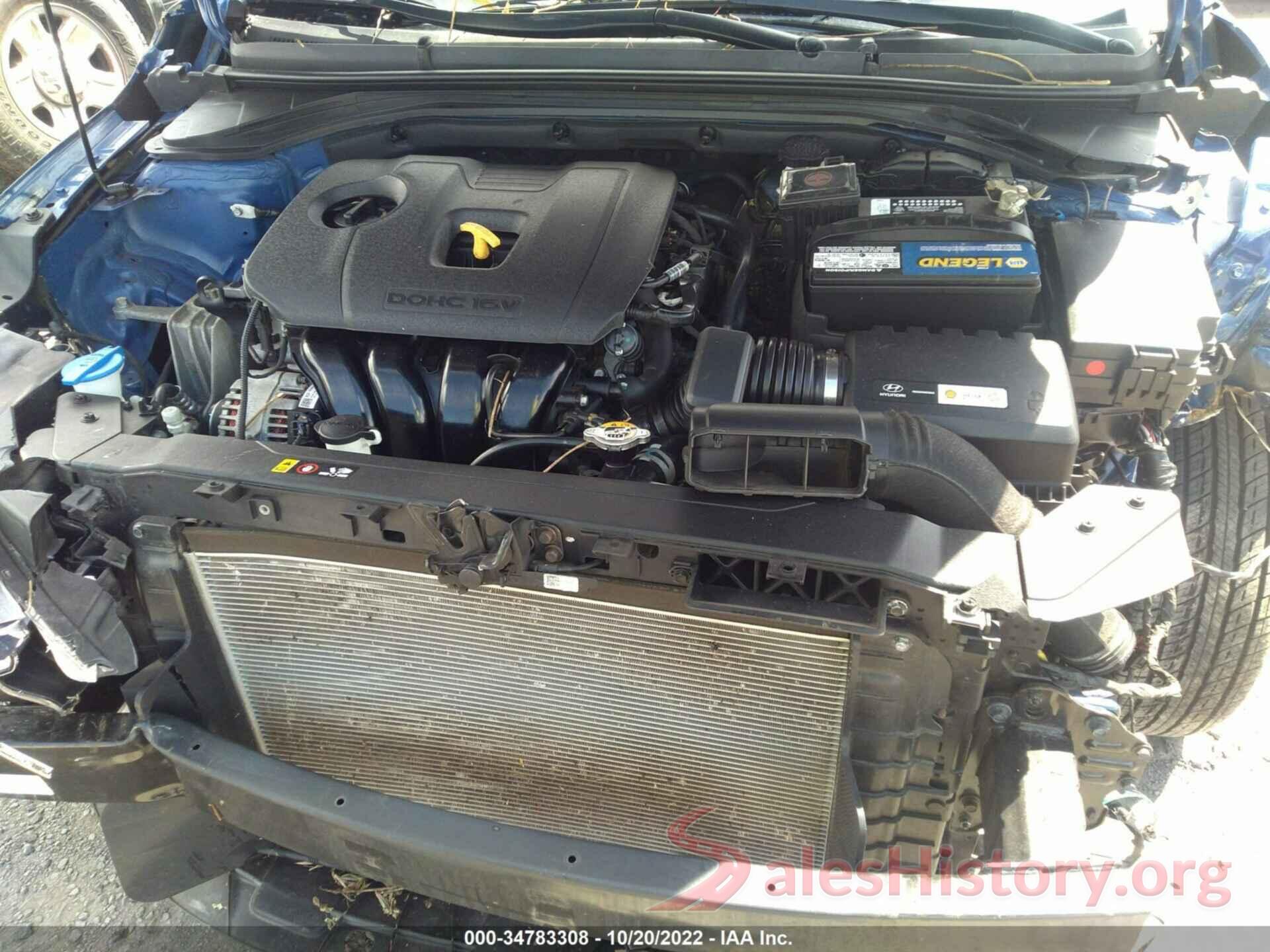 5NPD74LF6KH458779 2019 HYUNDAI ELANTRA