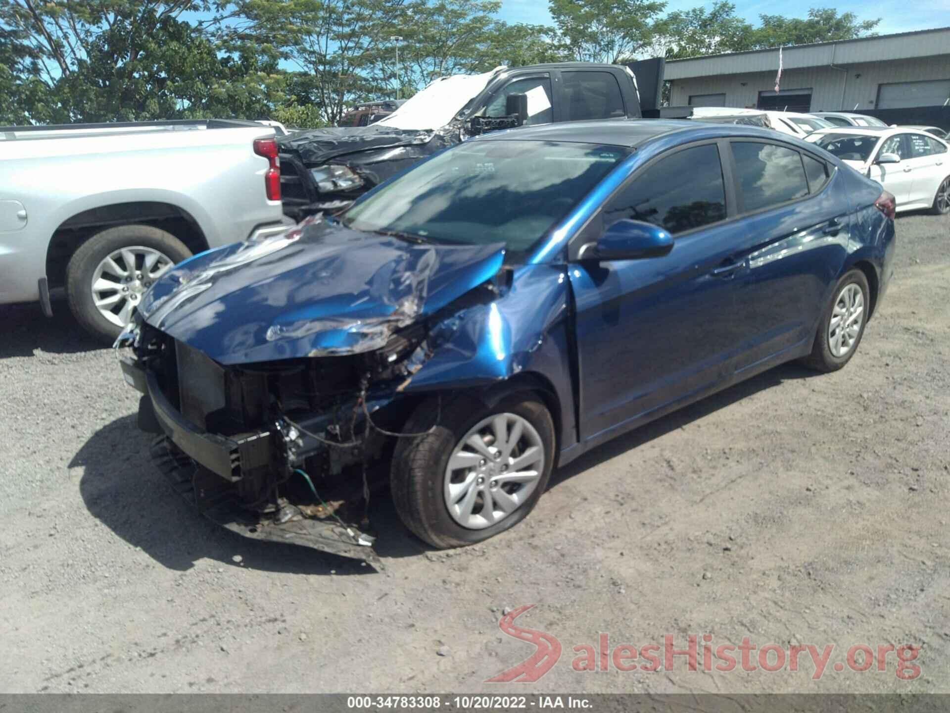 5NPD74LF6KH458779 2019 HYUNDAI ELANTRA