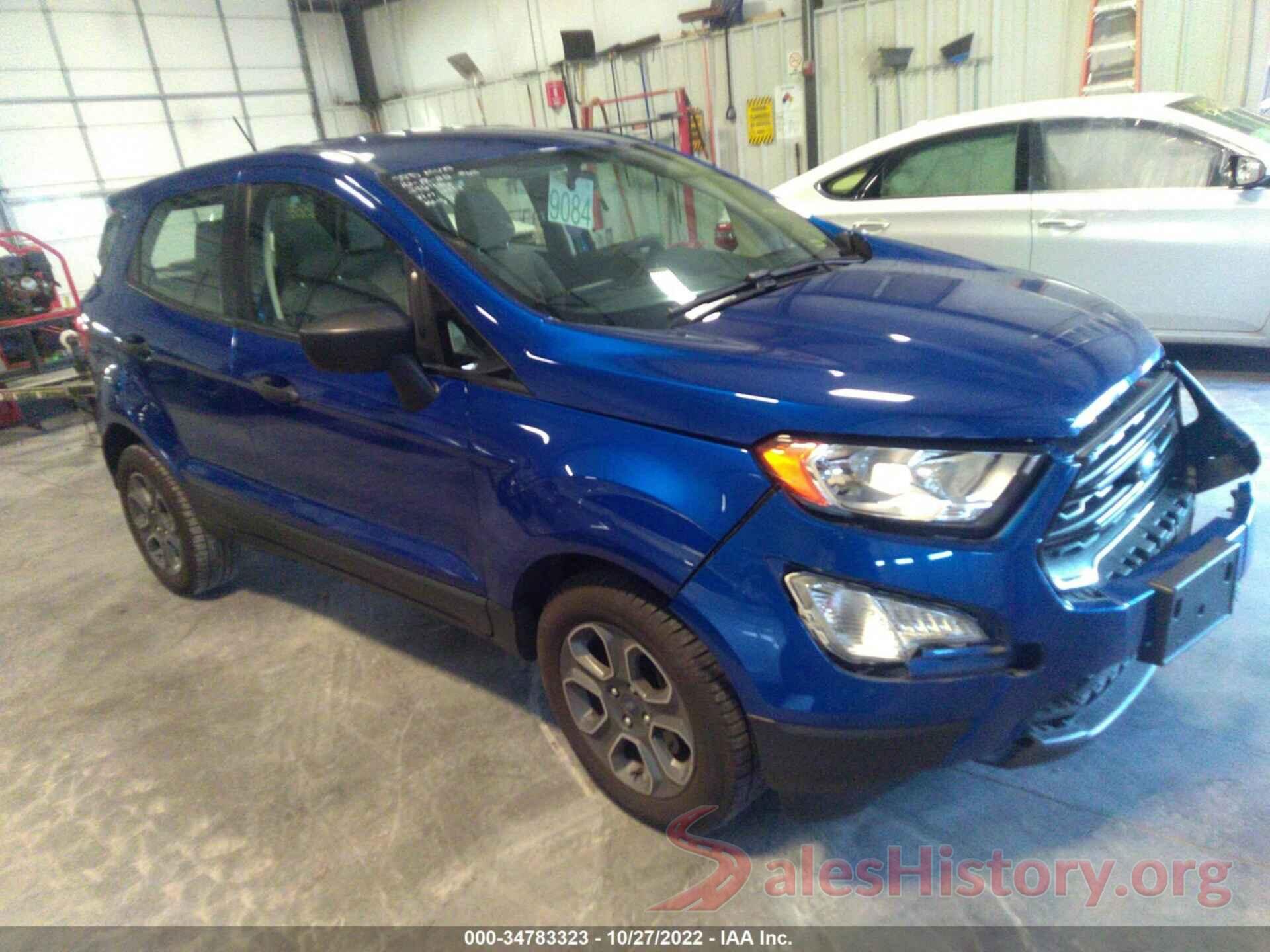 MAJ3S2FE4KC304414 2019 FORD ECOSPORT