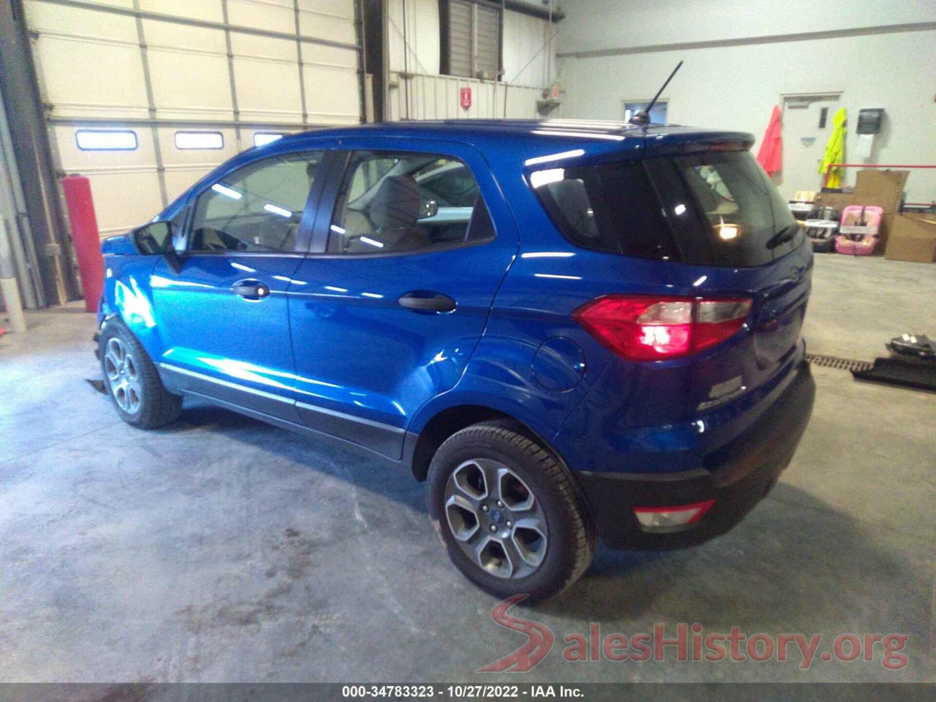 MAJ3S2FE4KC304414 2019 FORD ECOSPORT