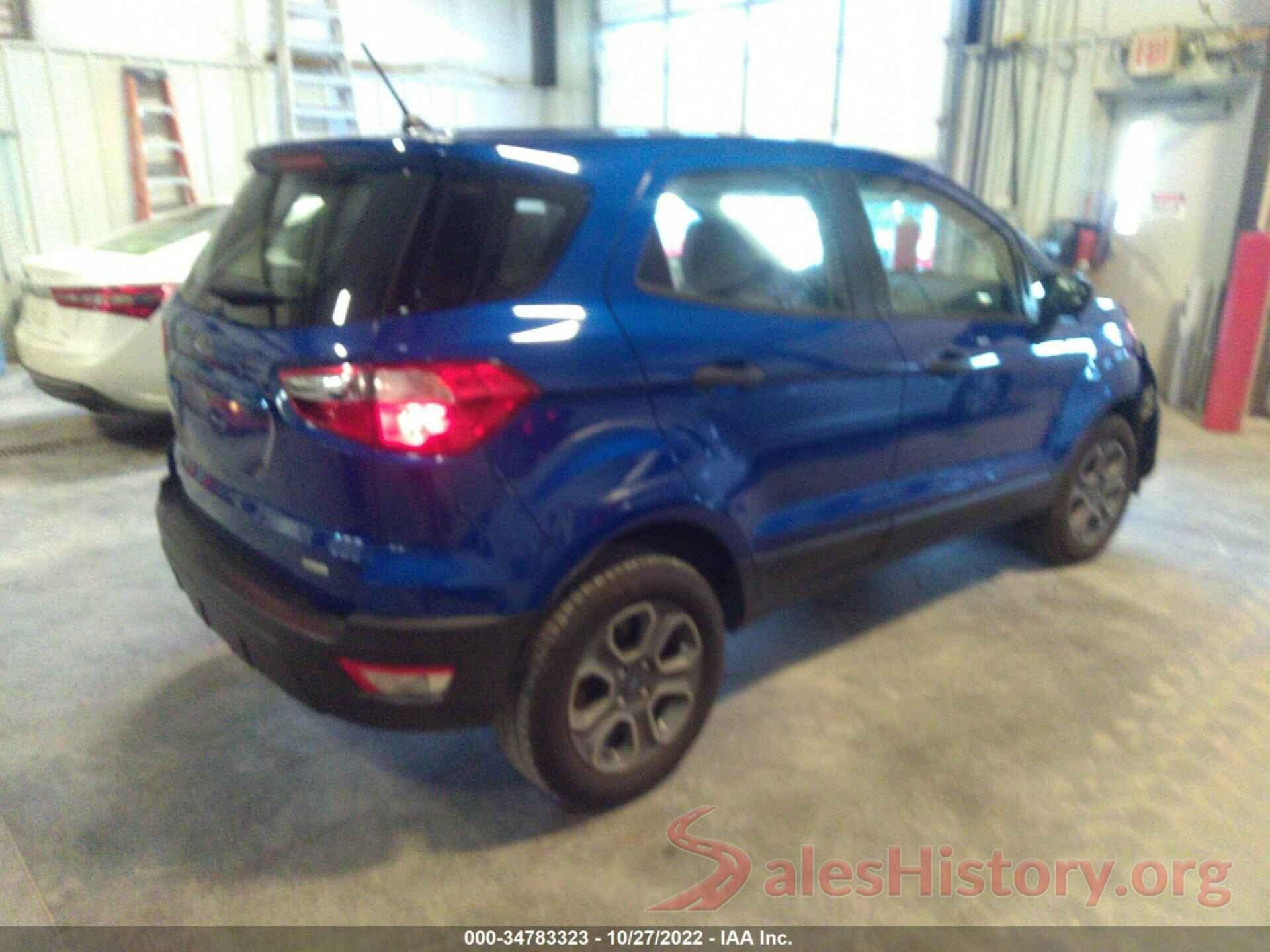 MAJ3S2FE4KC304414 2019 FORD ECOSPORT