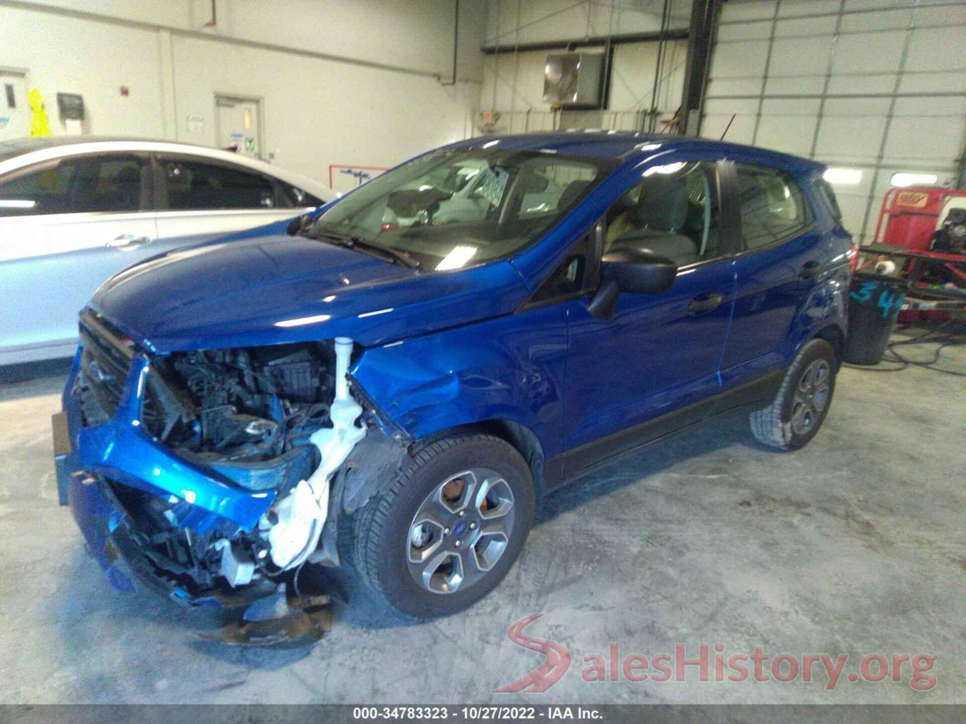 MAJ3S2FE4KC304414 2019 FORD ECOSPORT