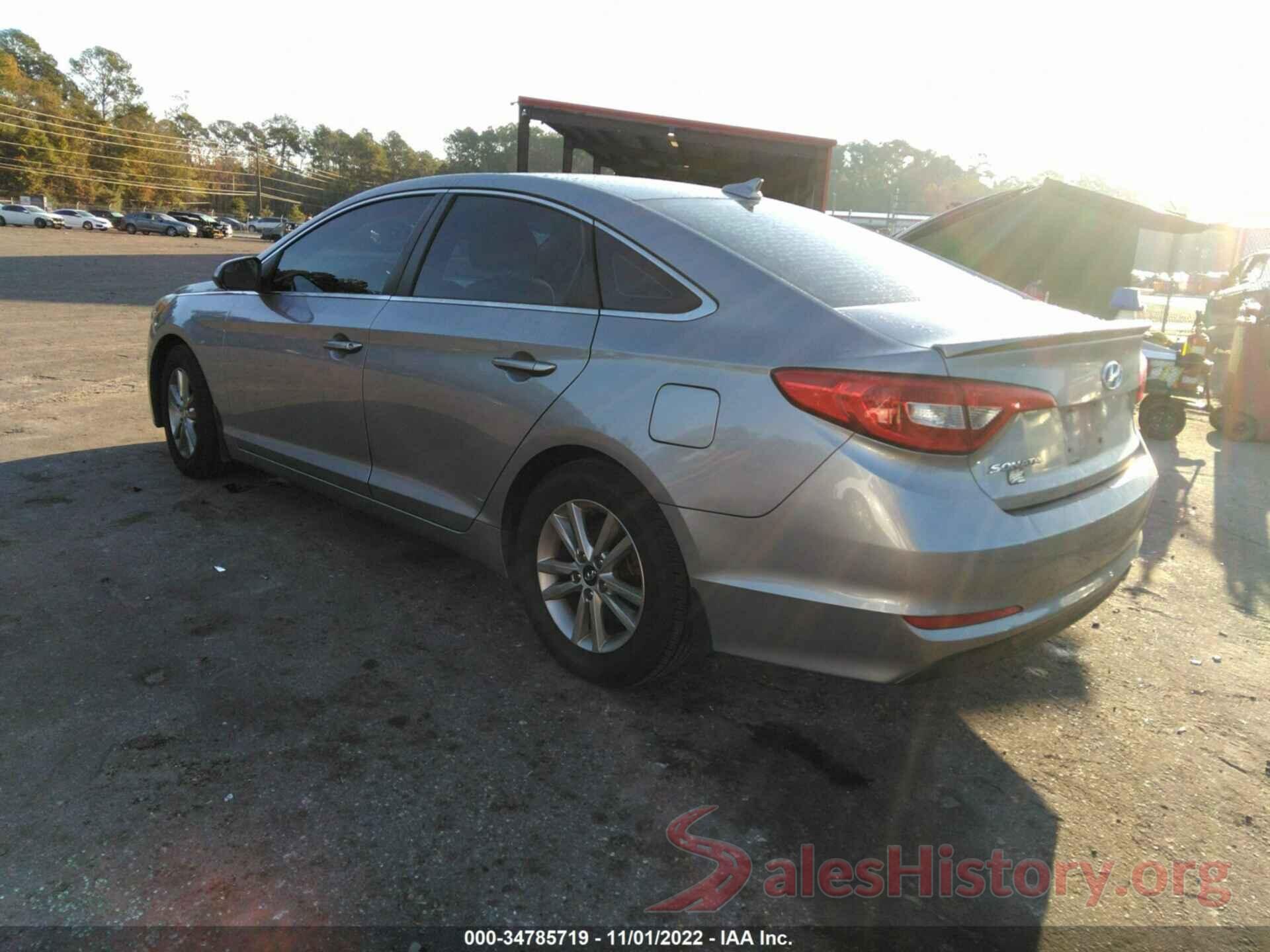 5NPE24AF4FH236608 2015 HYUNDAI SONATA