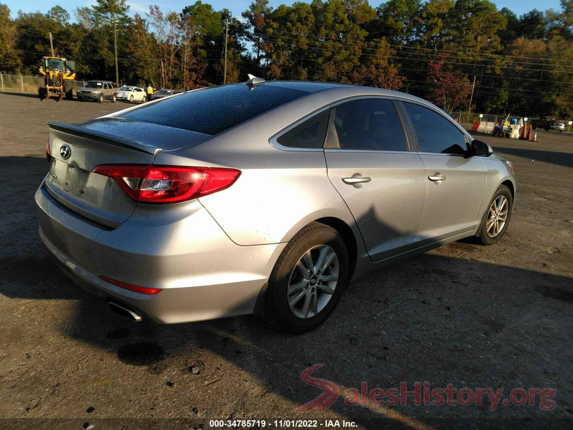 5NPE24AF4FH236608 2015 HYUNDAI SONATA