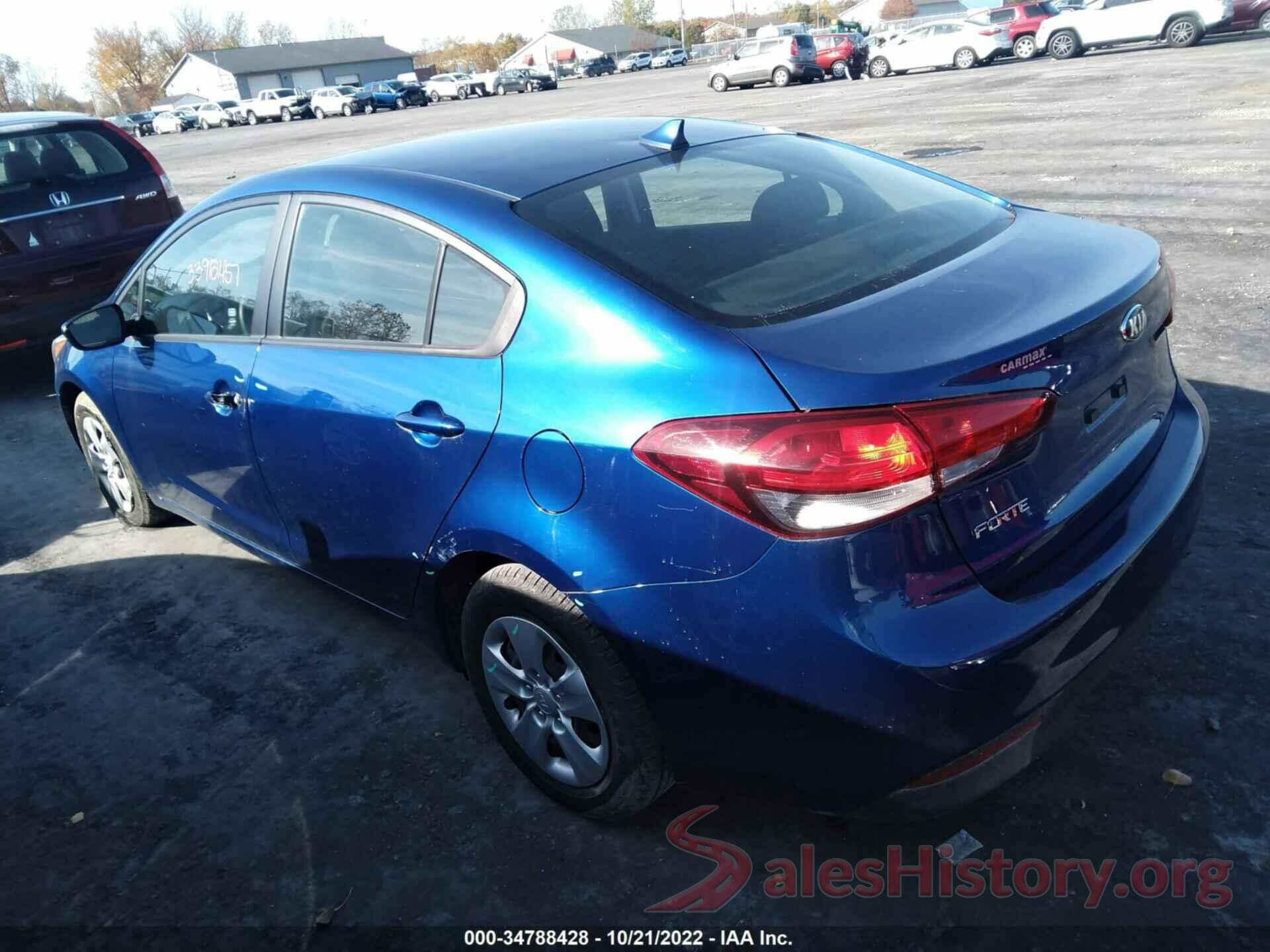 3KPFK4A70HE125929 2017 KIA FORTE