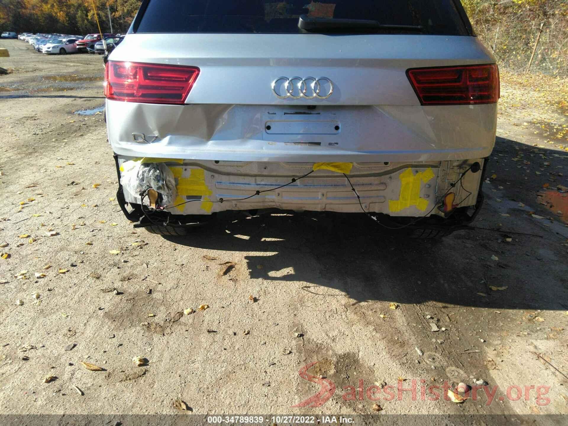 WA1LAAF79KD026137 2019 AUDI Q7