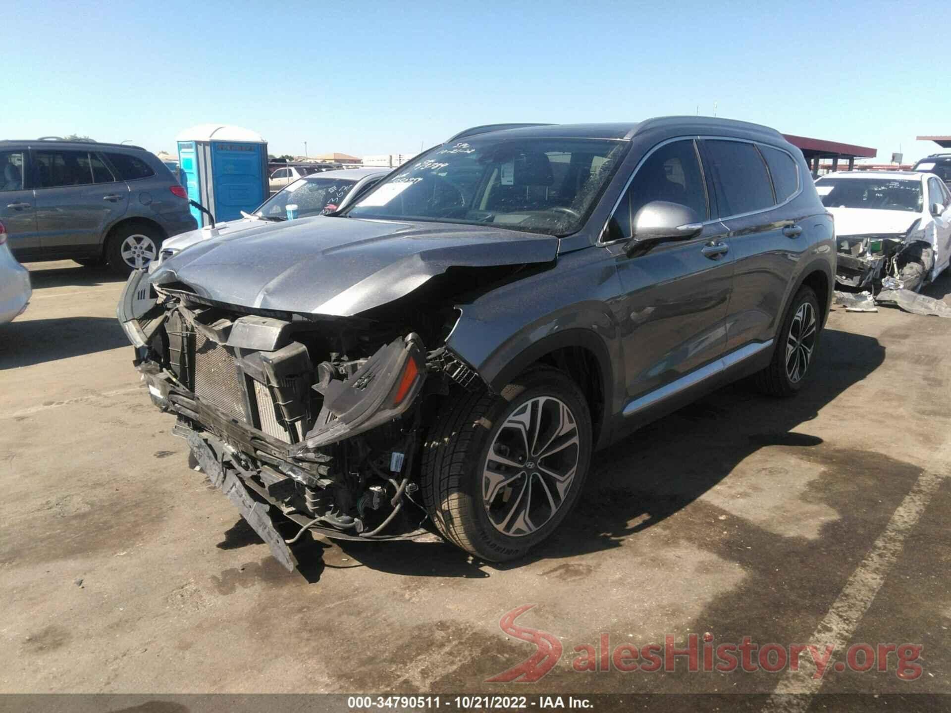 5NMS5CAA1KH050959 2019 HYUNDAI SANTA FE