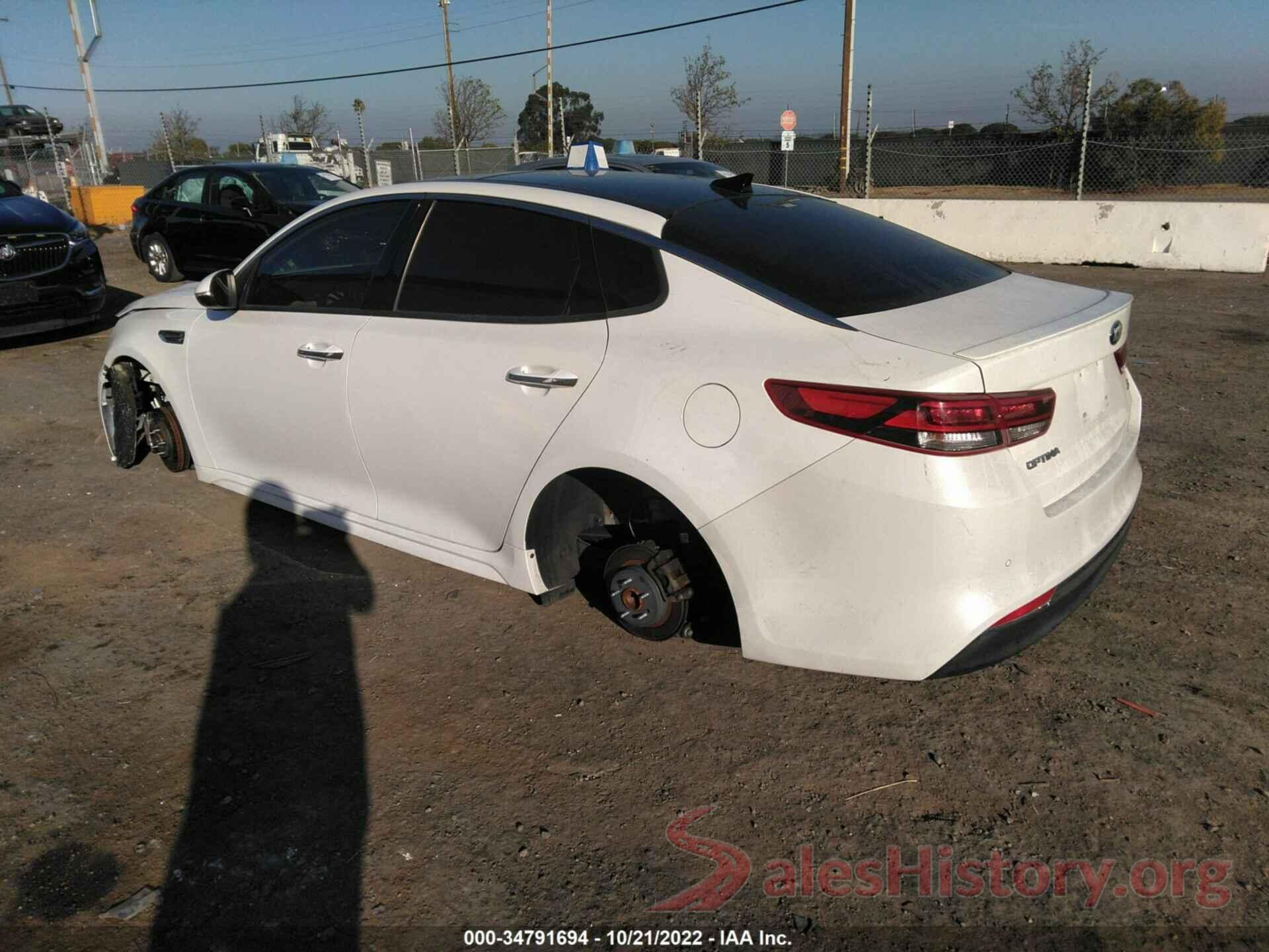 5XXGT4L31JG243819 2018 KIA OPTIMA