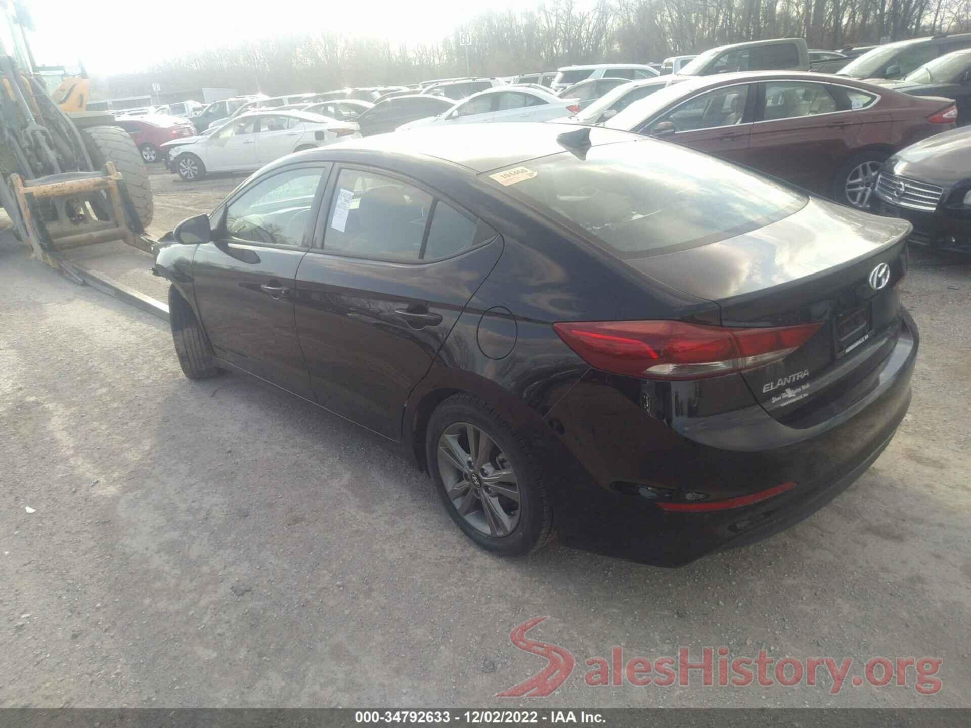 5NPD84LF3JH357114 2018 HYUNDAI ELANTRA