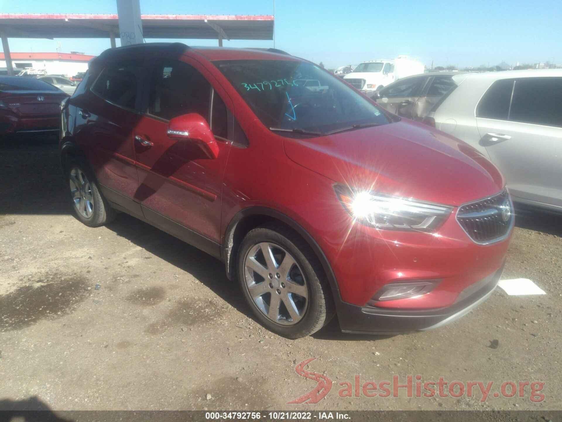 KL4CJCSM6KB736468 2019 BUICK ENCORE