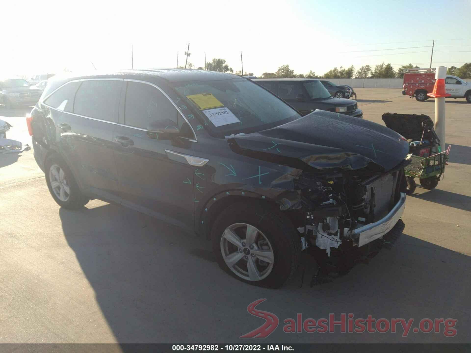 5XYRG4LC5NG114058 2022 KIA SORENTO