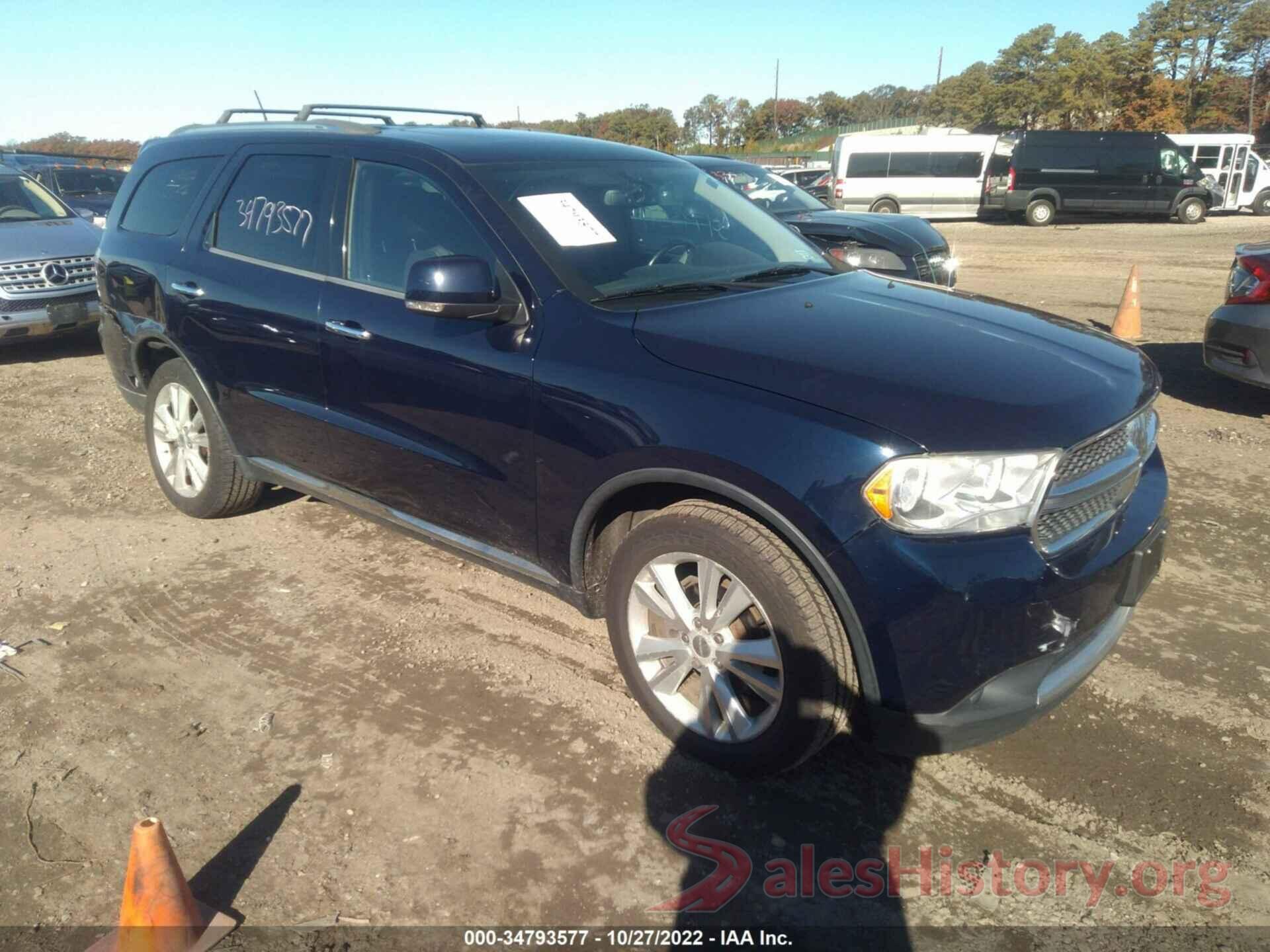 1C4RDJDG9DC597274 2013 DODGE DURANGO