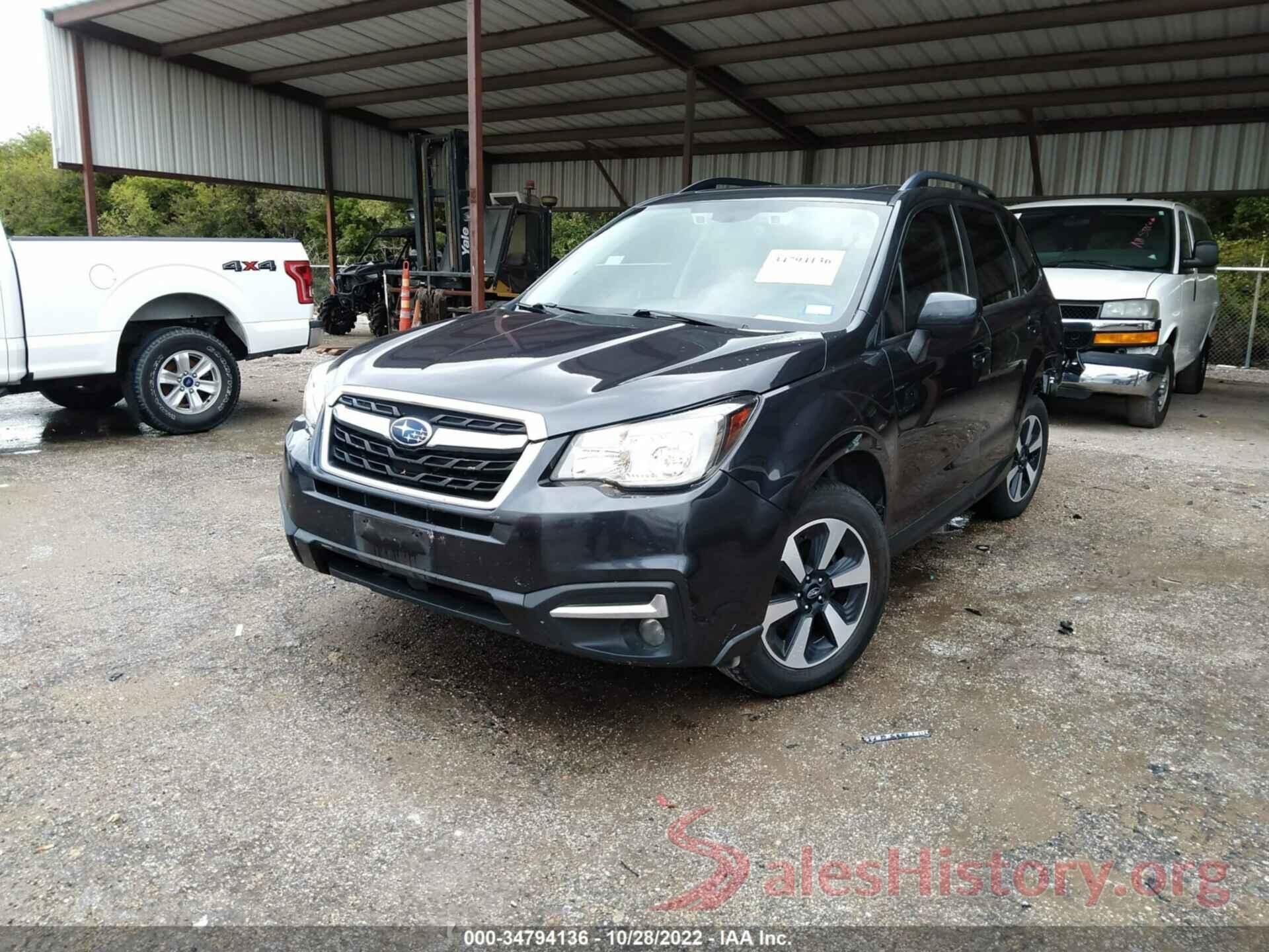 JF2SJAGC0JH498555 2018 SUBARU FORESTER