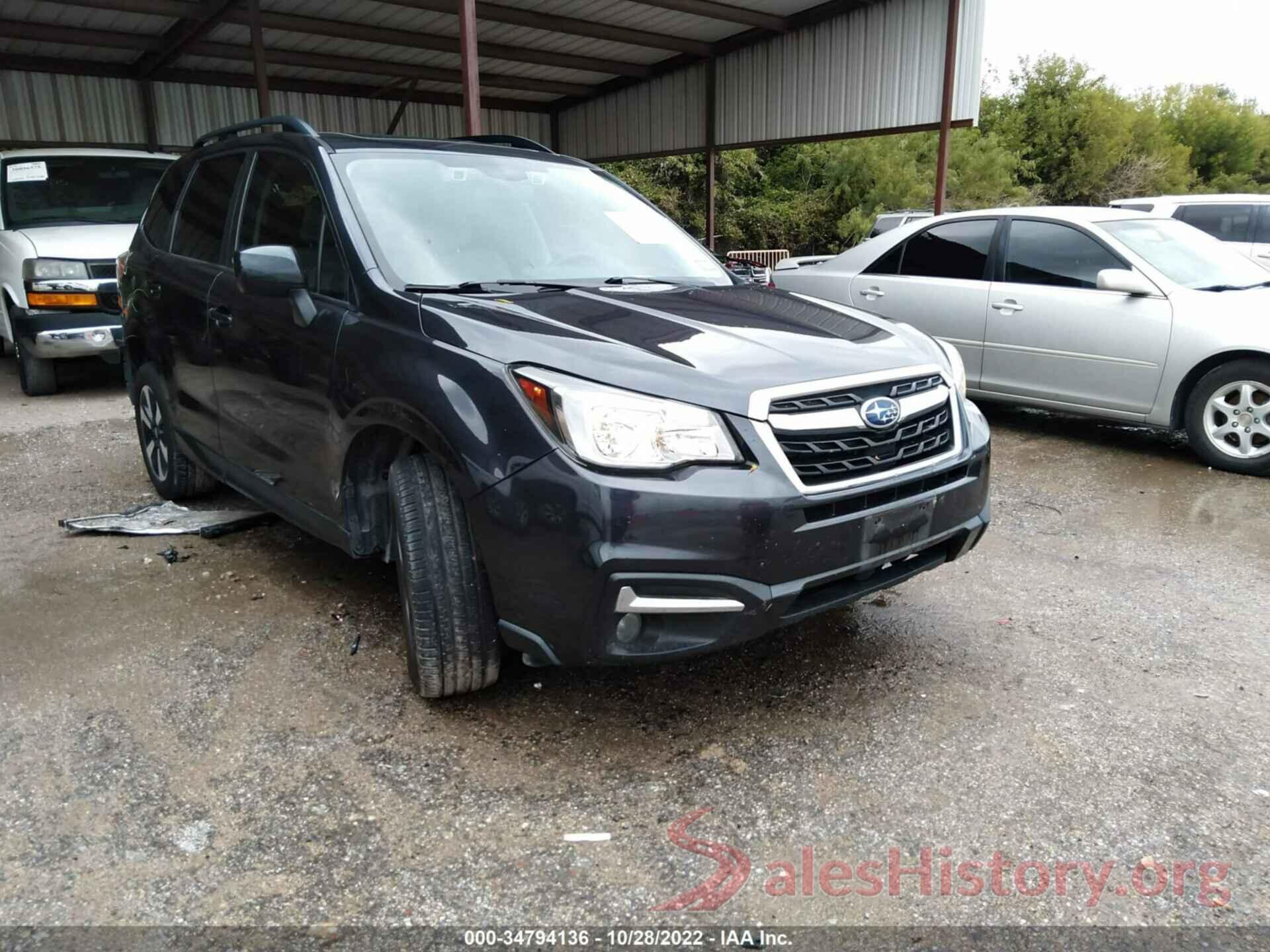 JF2SJAGC0JH498555 2018 SUBARU FORESTER