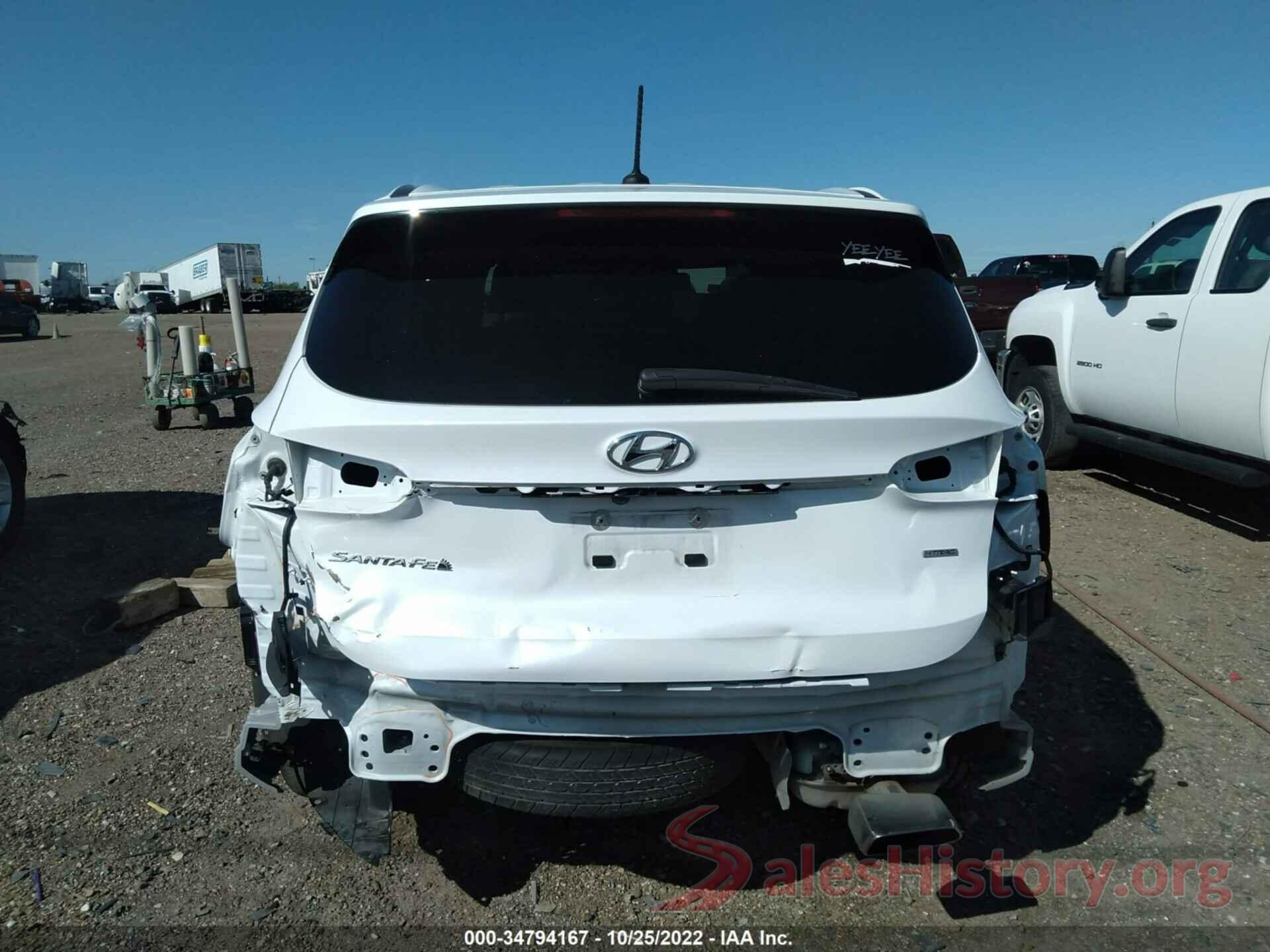 5NMS2CAD7KH114036 2019 HYUNDAI SANTA FE