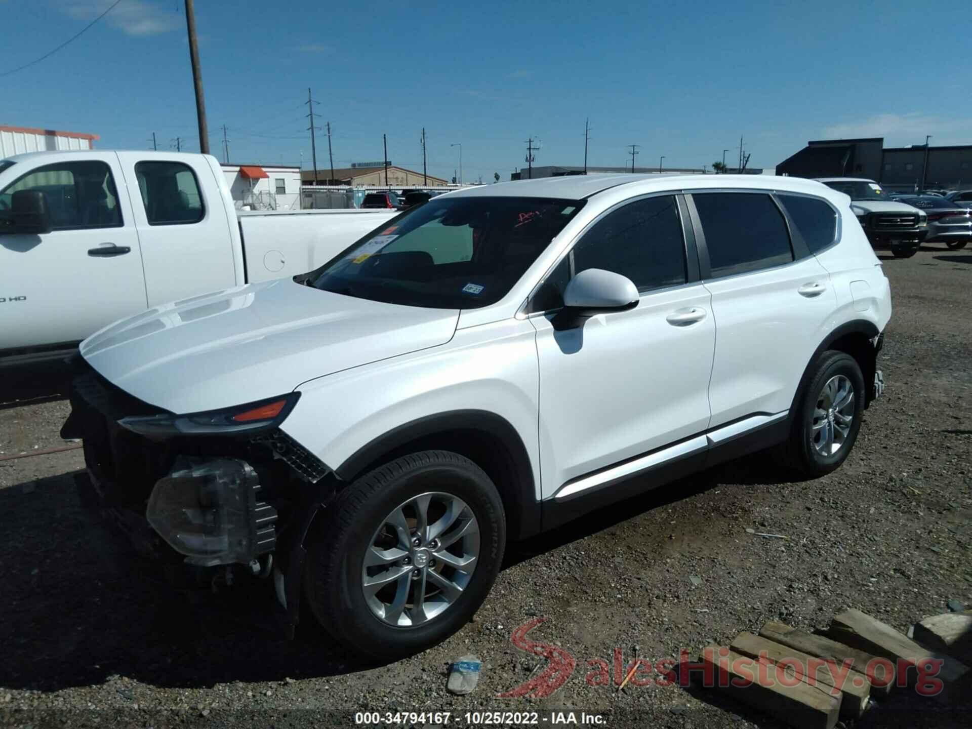 5NMS2CAD7KH114036 2019 HYUNDAI SANTA FE