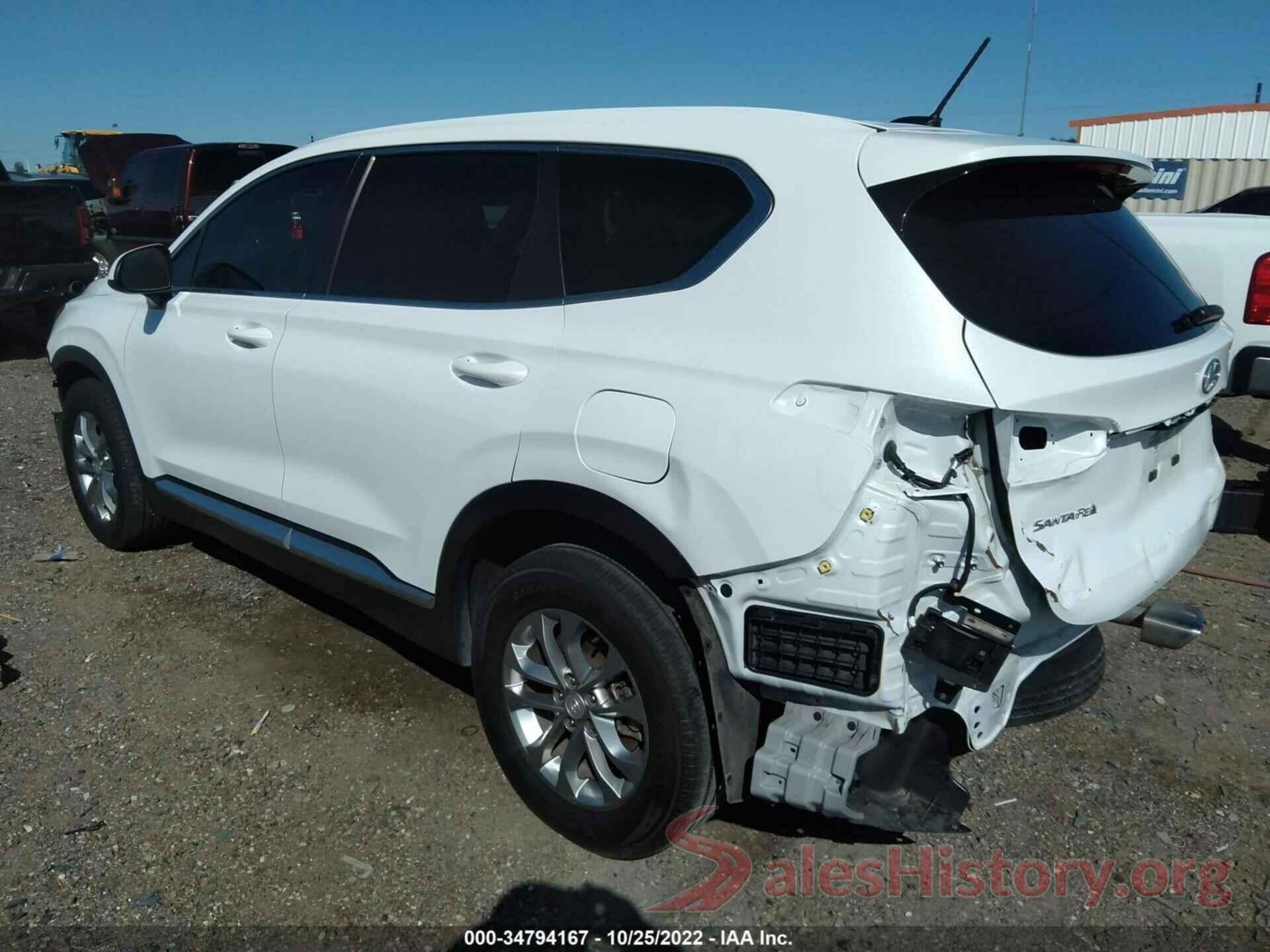 5NMS2CAD7KH114036 2019 HYUNDAI SANTA FE