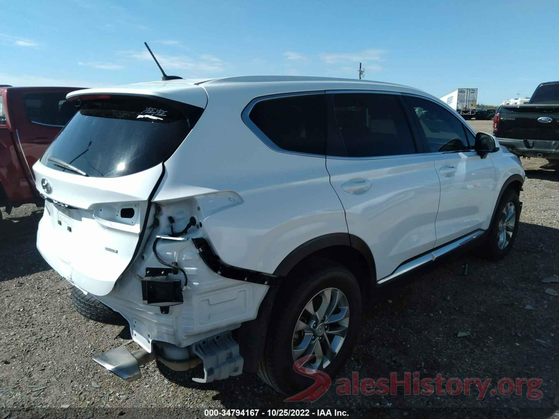 5NMS2CAD7KH114036 2019 HYUNDAI SANTA FE