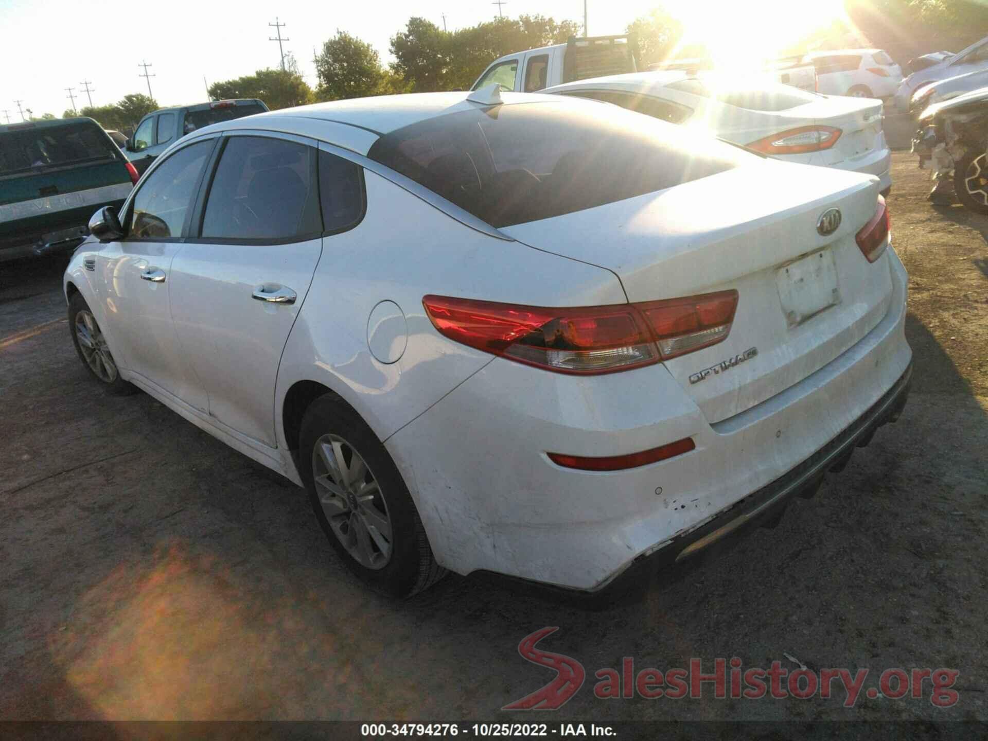 5XXGT4L33KG275267 2019 KIA OPTIMA