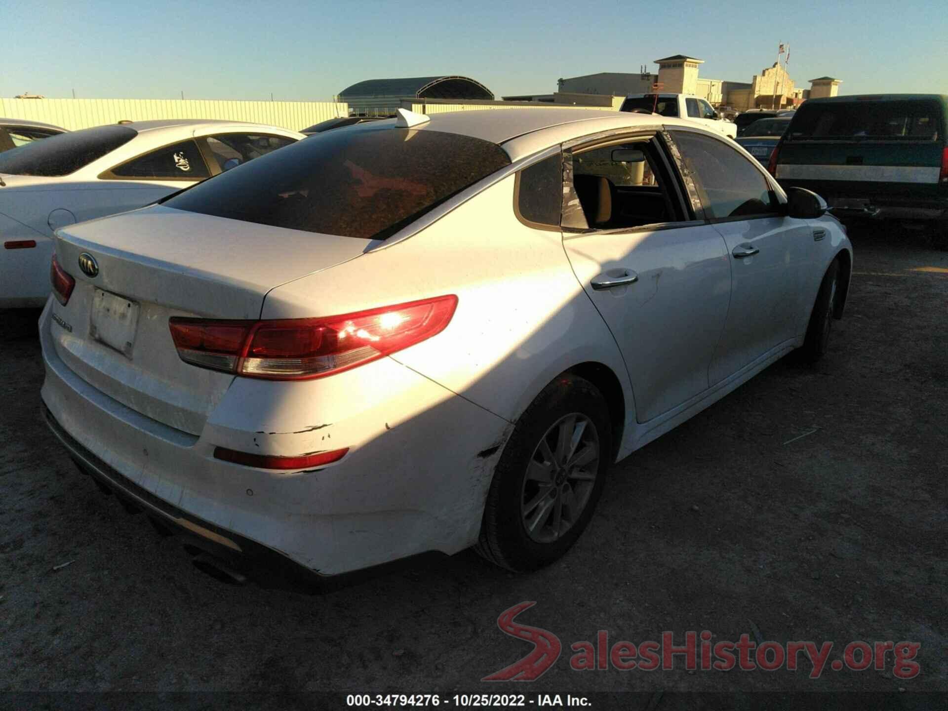 5XXGT4L33KG275267 2019 KIA OPTIMA