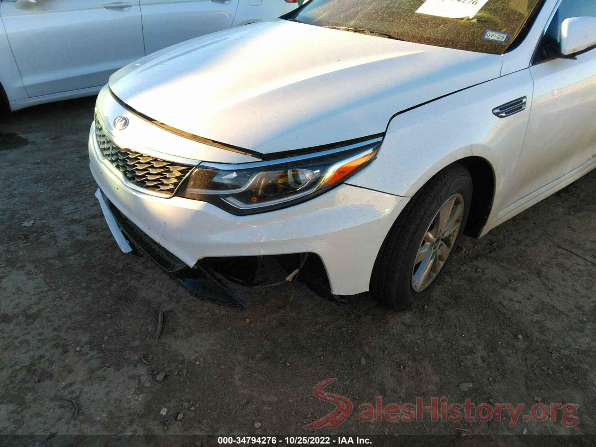 5XXGT4L33KG275267 2019 KIA OPTIMA