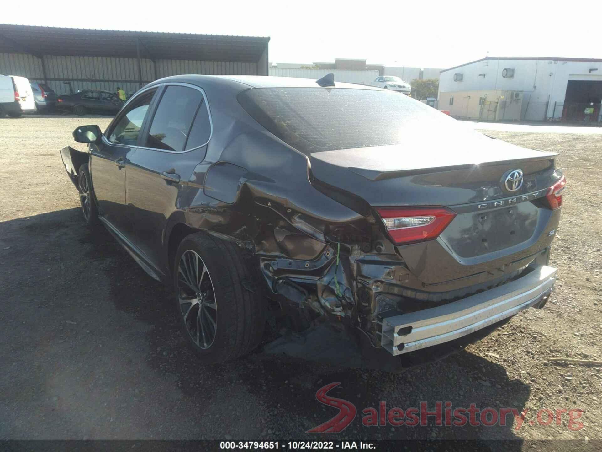 4T1B11HK4KU770906 2019 TOYOTA CAMRY