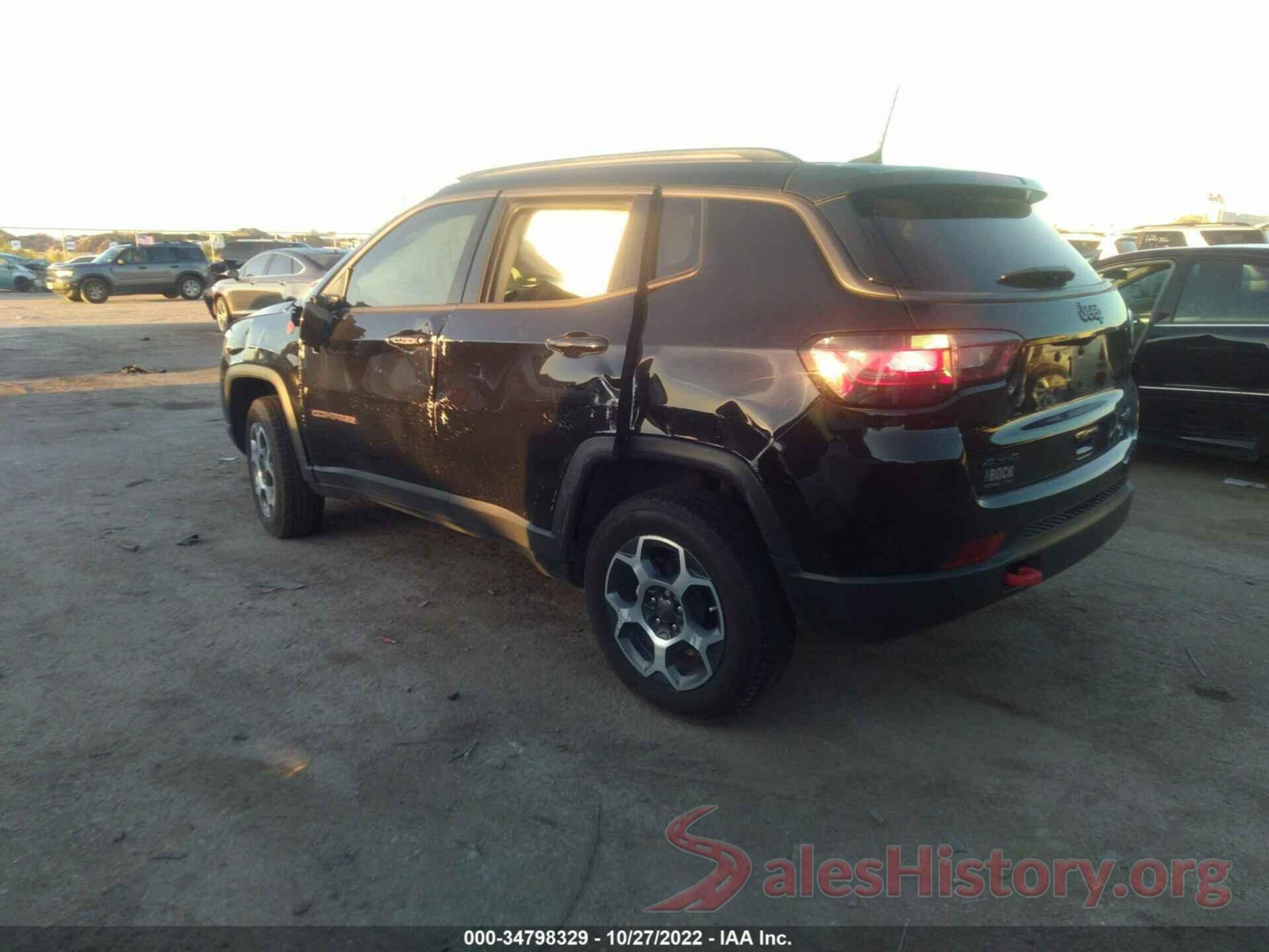 3C4NJDDB6NT124127 2022 JEEP COMPASS