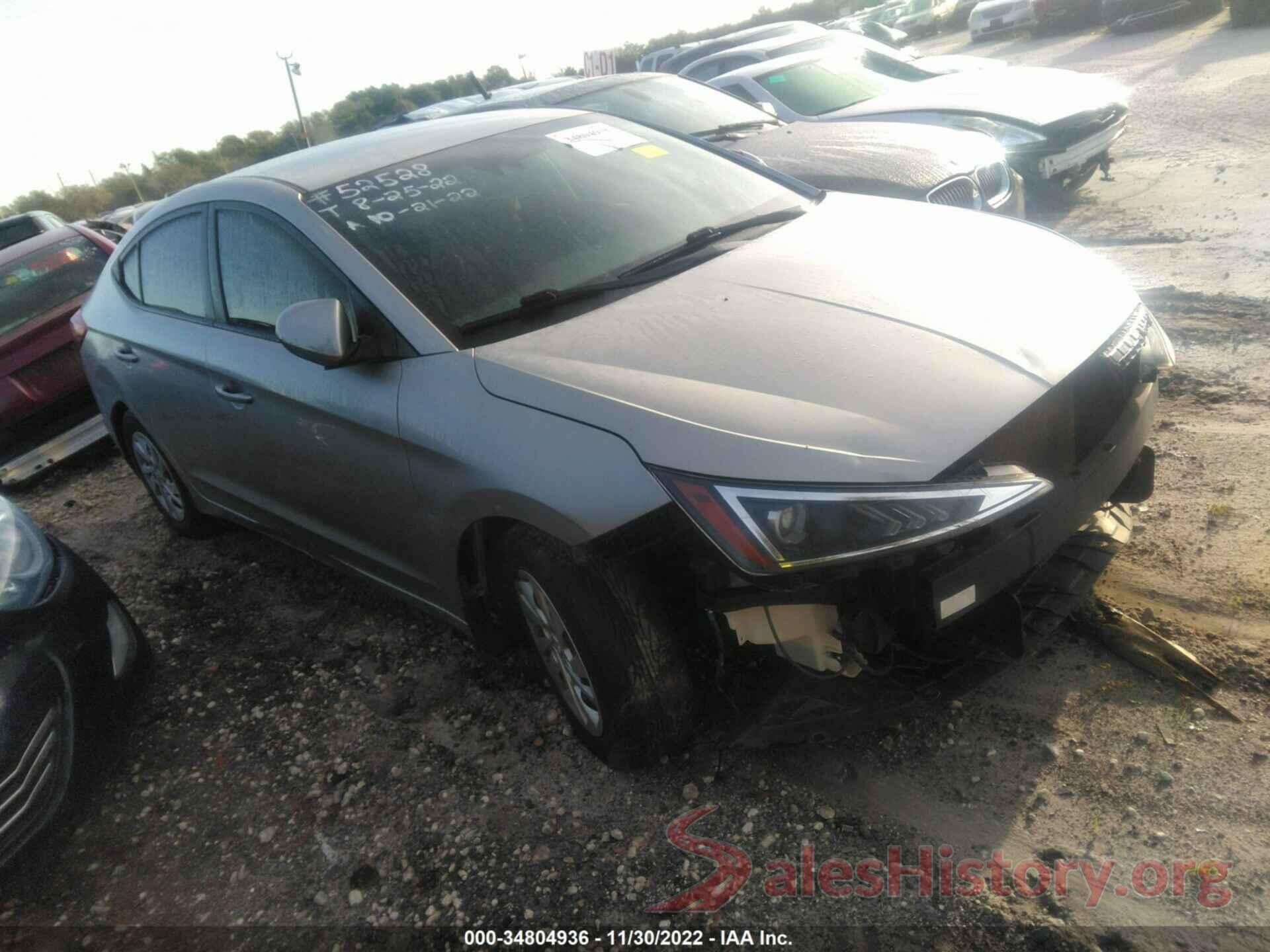 5NPD74LF3LH599634 2020 HYUNDAI ELANTRA