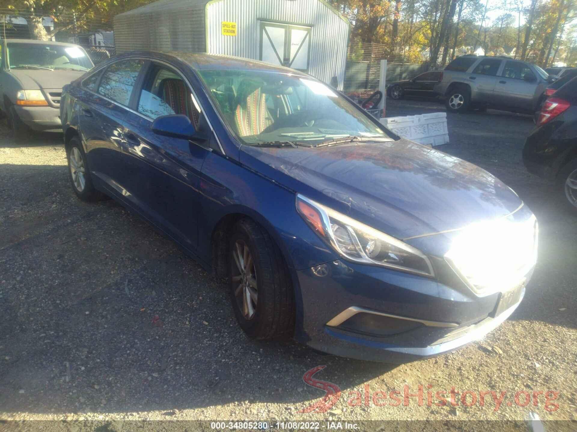 5NPE24AF2HH569599 2017 HYUNDAI SONATA