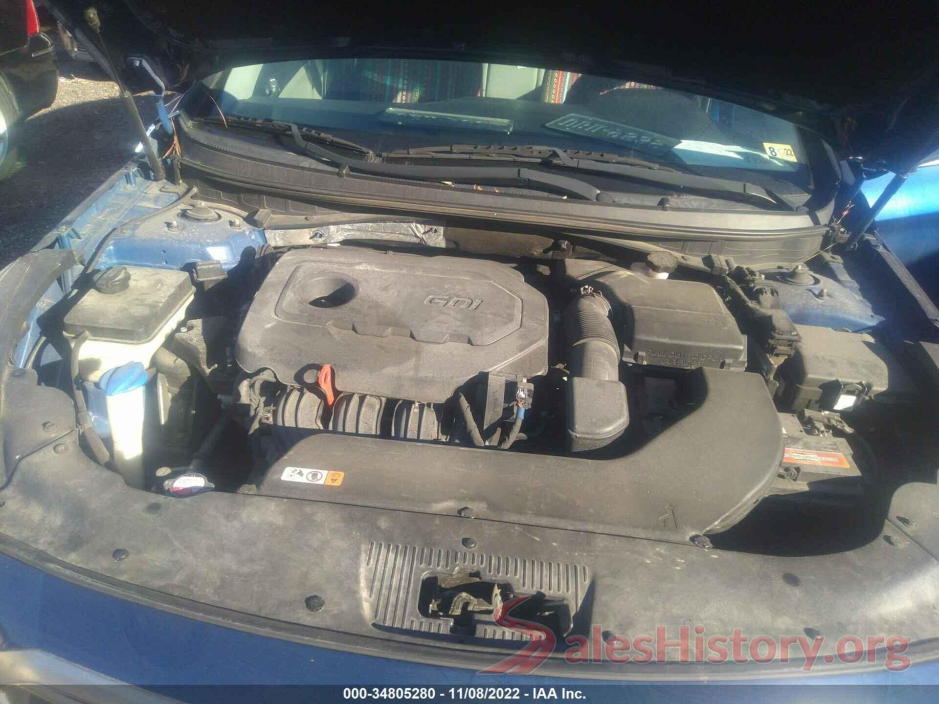 5NPE24AF2HH569599 2017 HYUNDAI SONATA