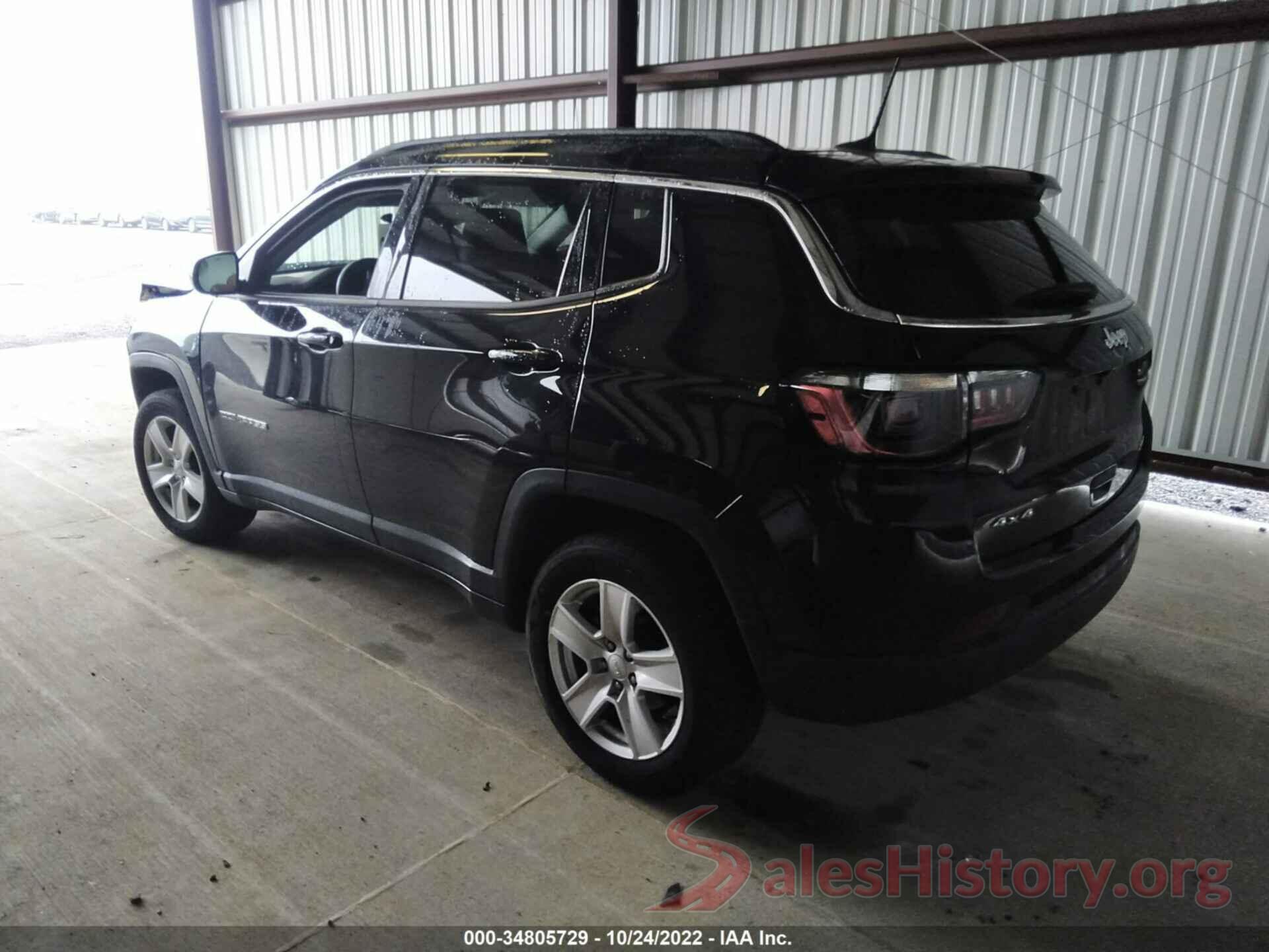 3C4NJDBB4NT125392 2022 JEEP COMPASS