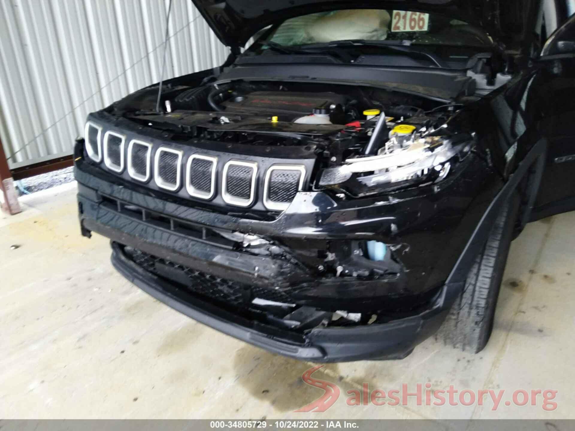 3C4NJDBB4NT125392 2022 JEEP COMPASS