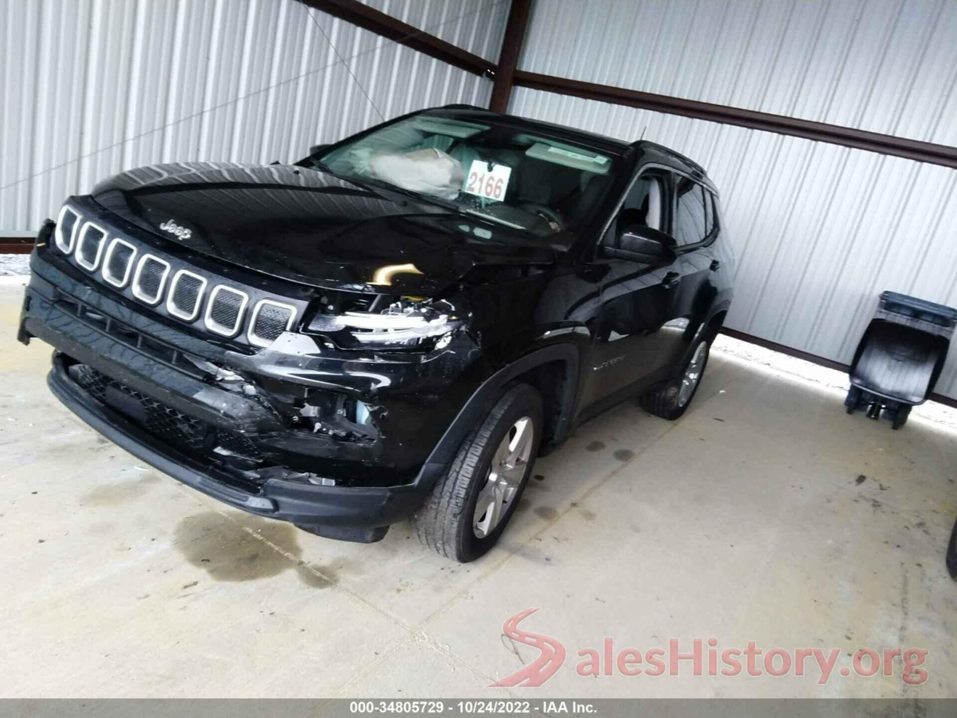 3C4NJDBB4NT125392 2022 JEEP COMPASS