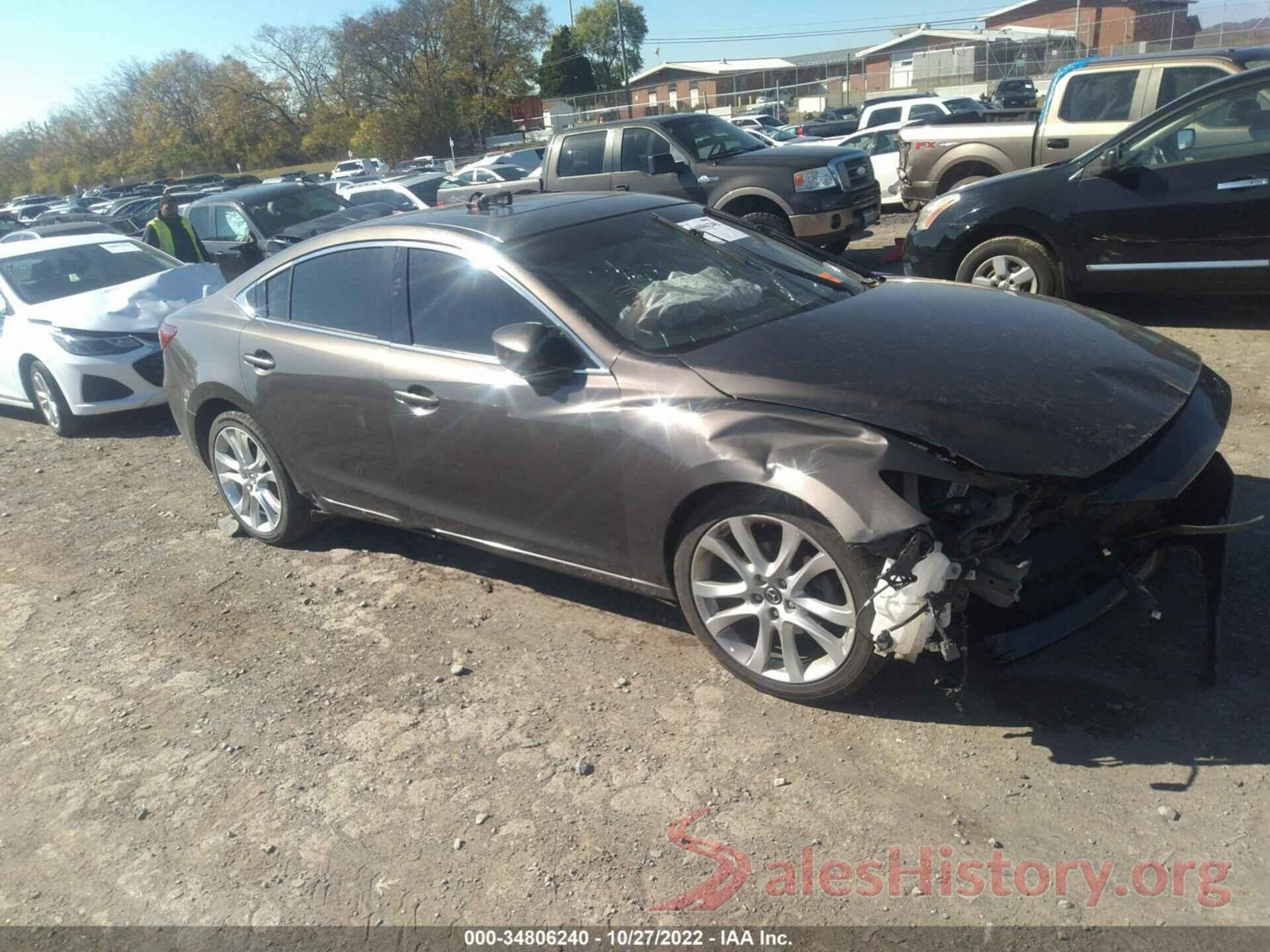 JM1GL1V56H1138616 2017 MAZDA MAZDA6