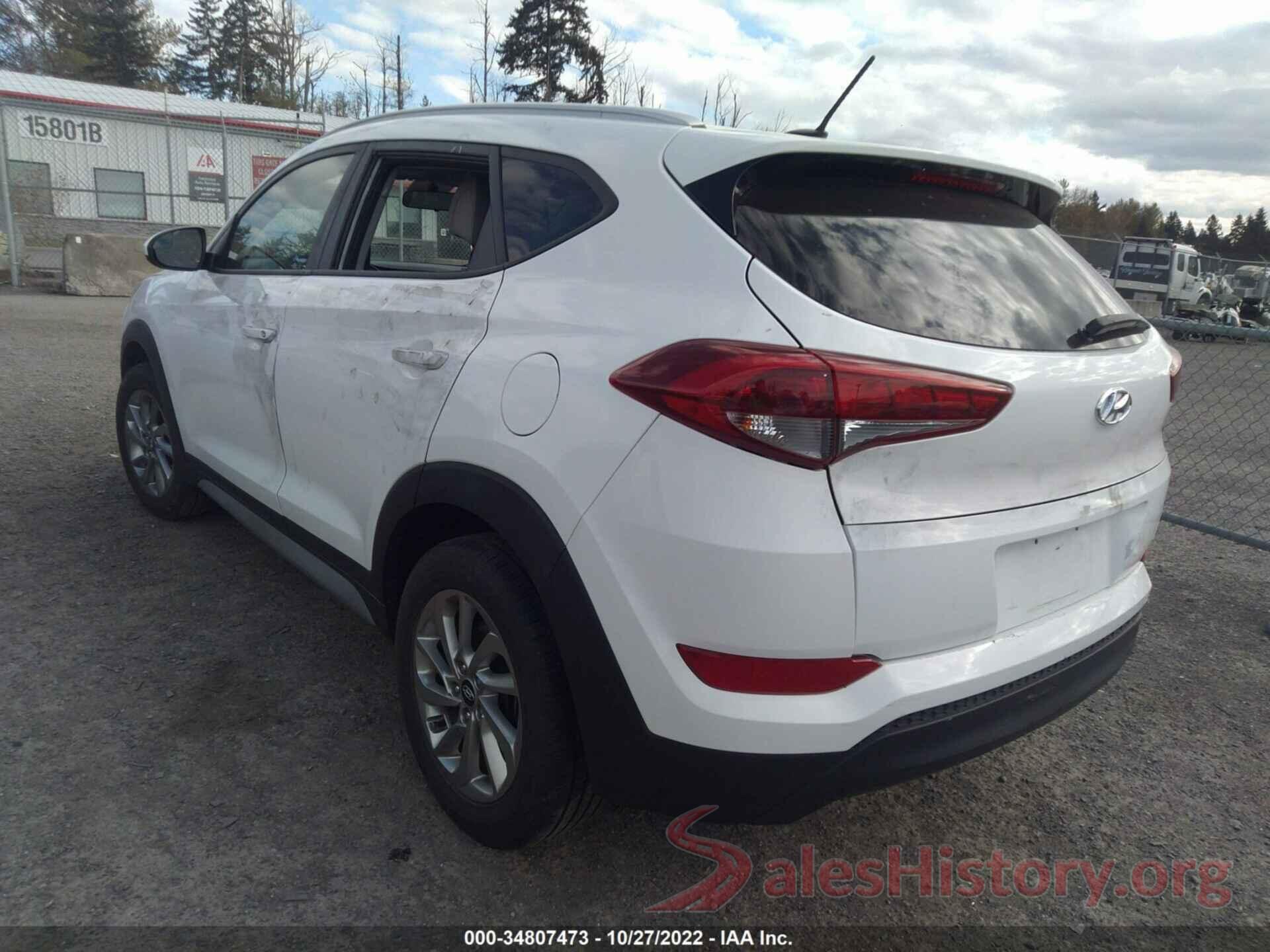 KM8J33A48HU444709 2017 HYUNDAI TUCSON