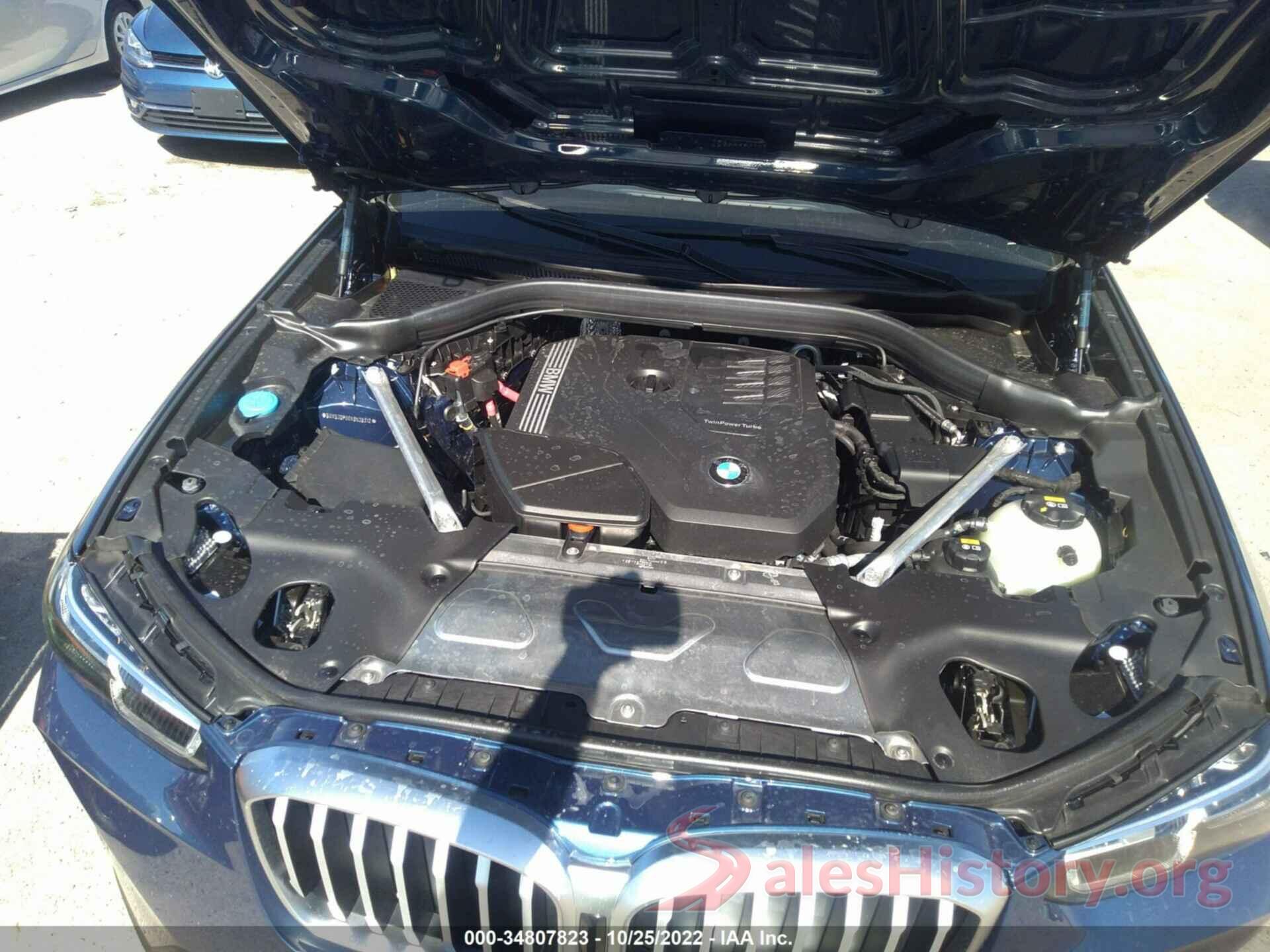 5UX53DP00N9N39312 2022 BMW X3