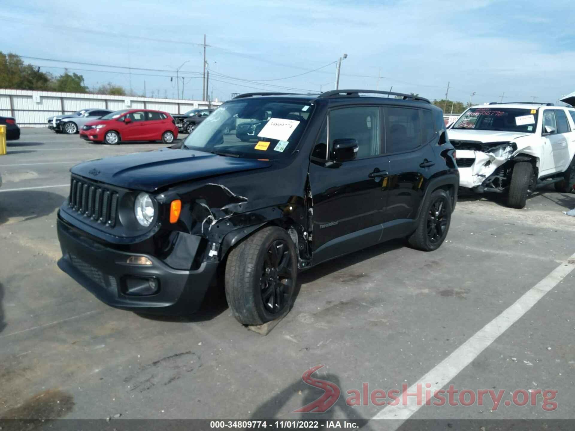 ZACCJABBXHPE83064 2017 JEEP RENEGADE