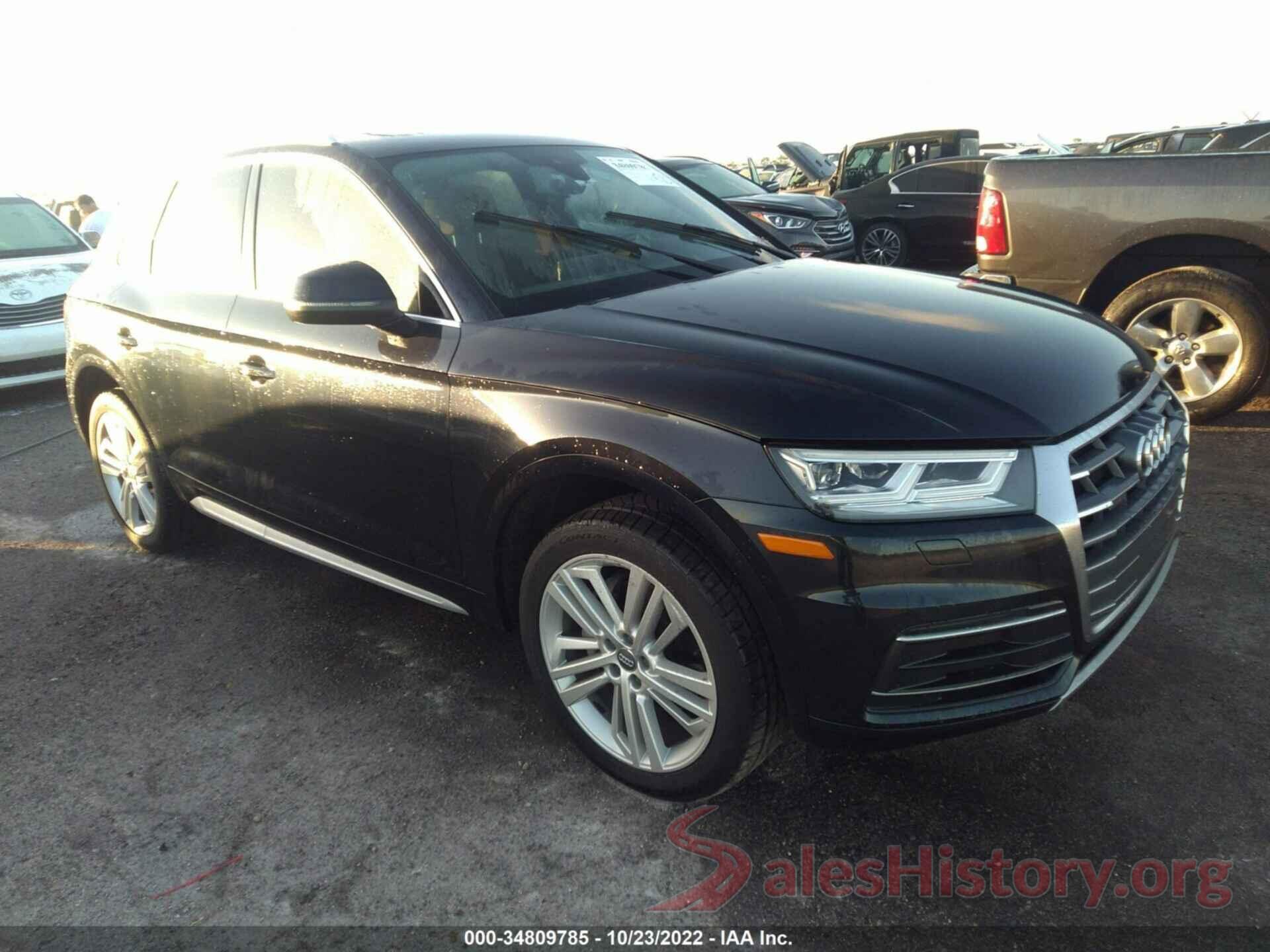 WA1BNAFY3J2210315 2018 AUDI Q5