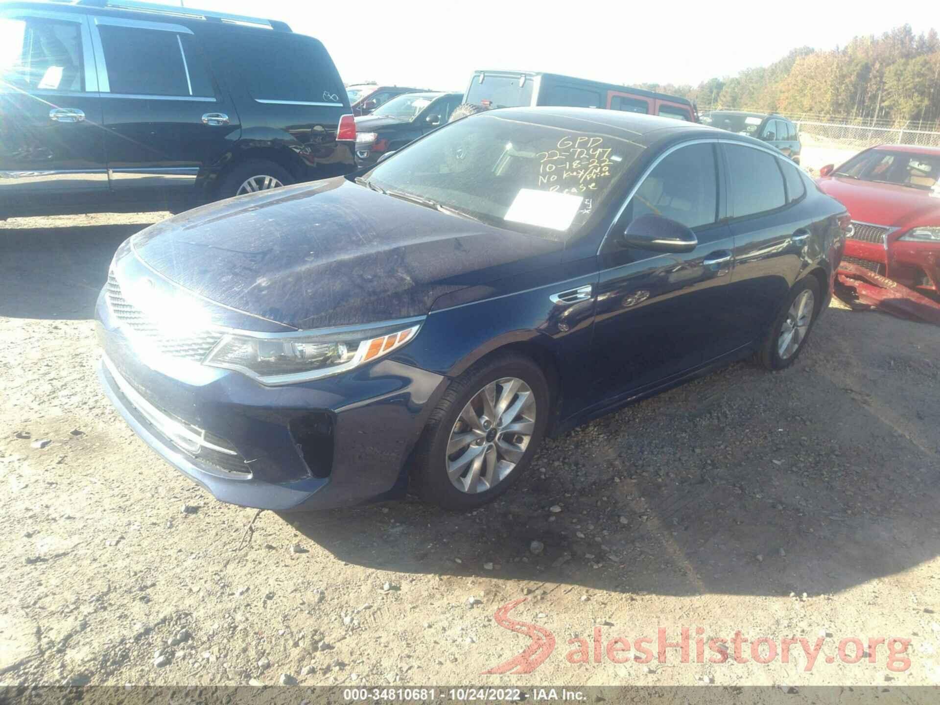 5XXGT4L34JG241577 2018 KIA OPTIMA