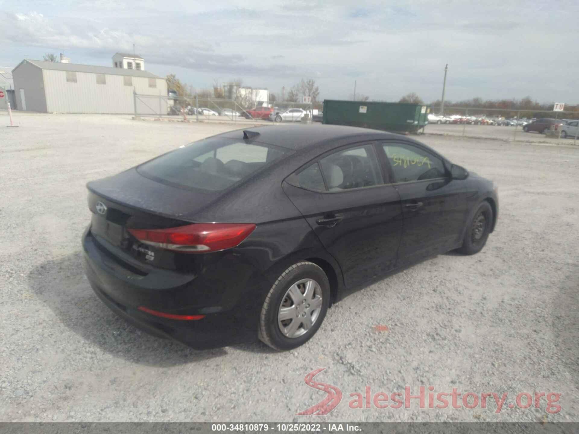 5NPD74LF0HH136681 2017 HYUNDAI ELANTRA