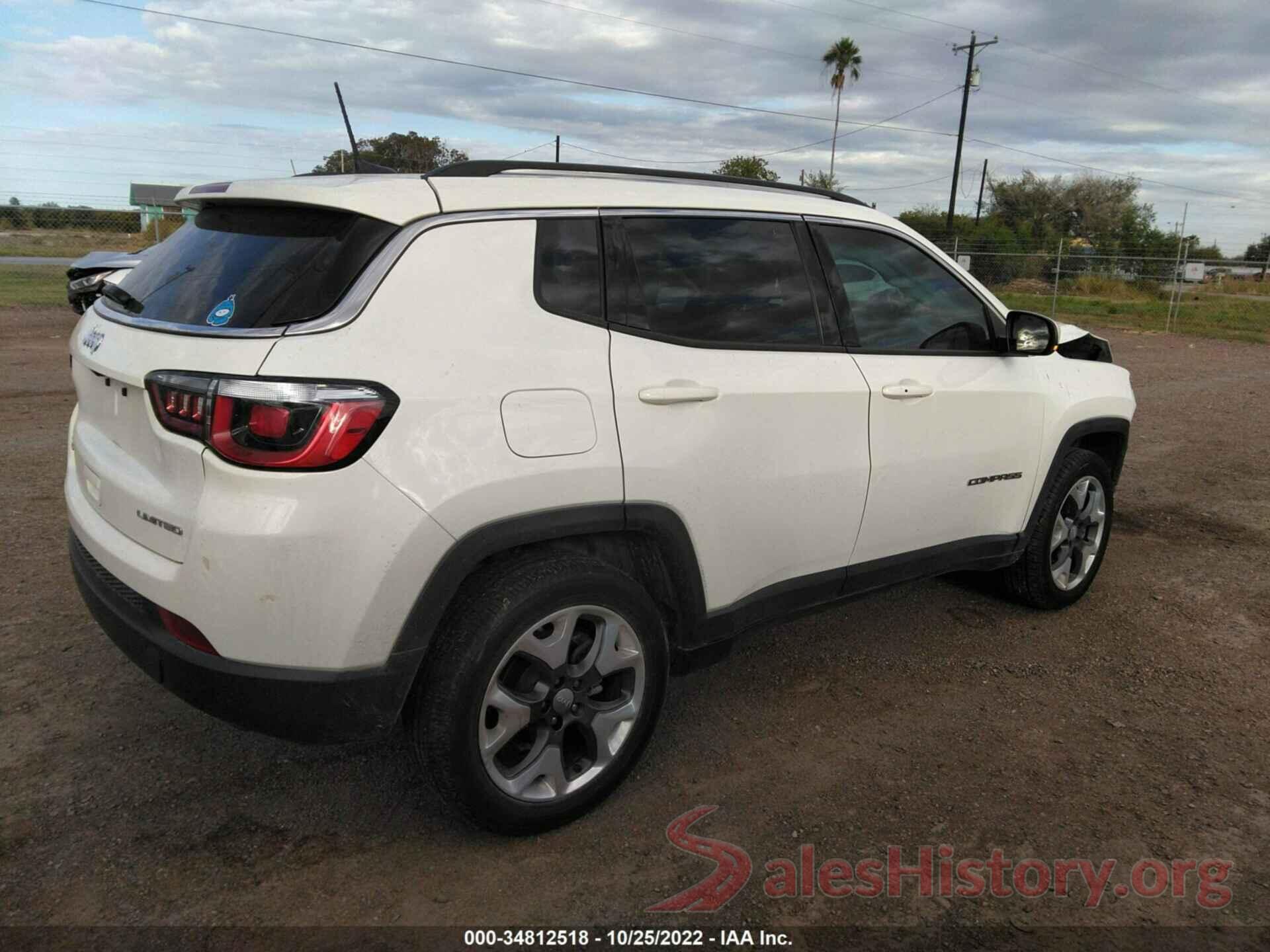 3C4NJDCB4KT817078 2019 JEEP COMPASS